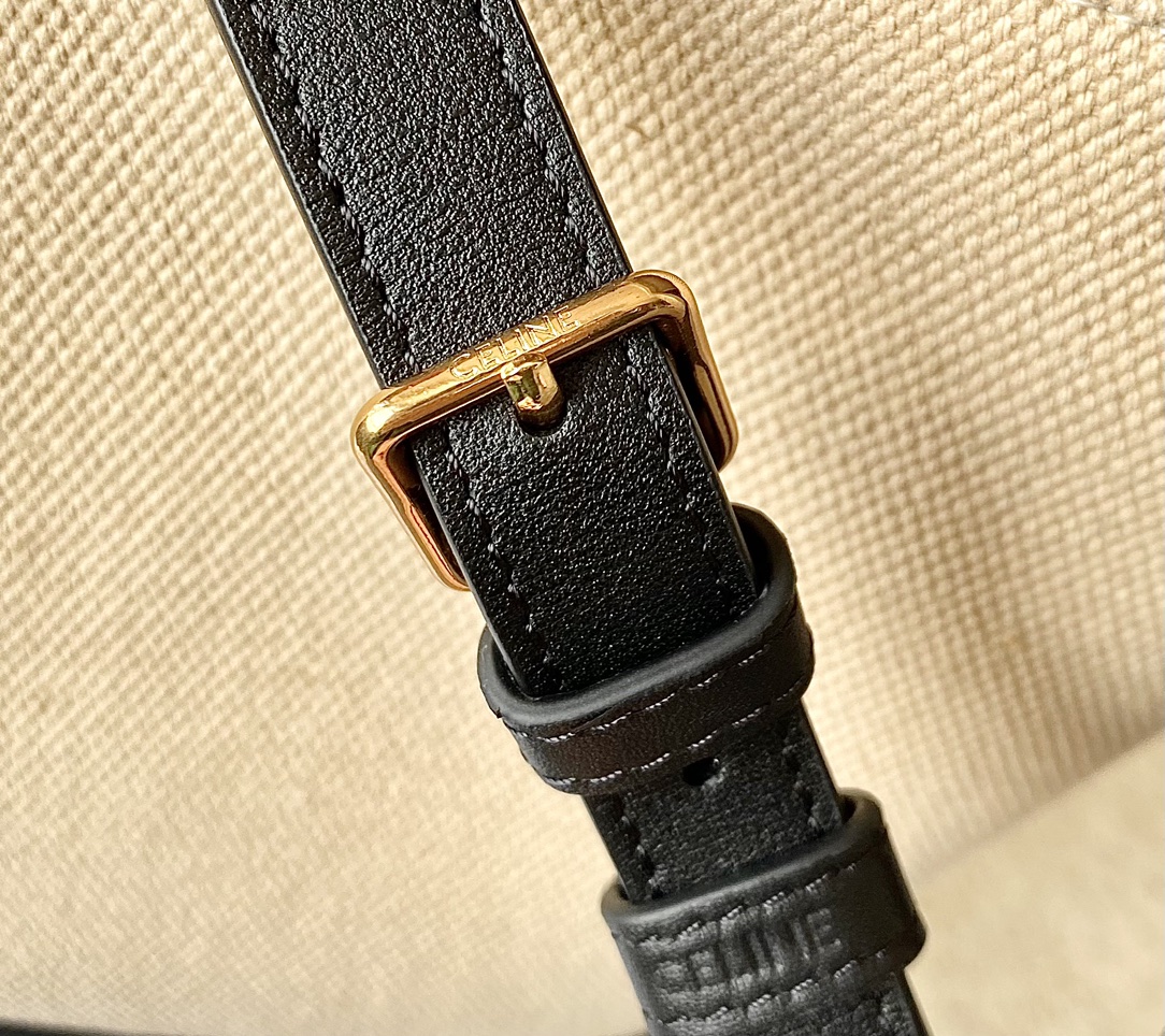 Ce**e bucket cuir triomphe bag