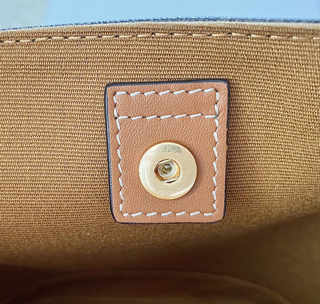 Ce**e bucket cuir triomphe bag