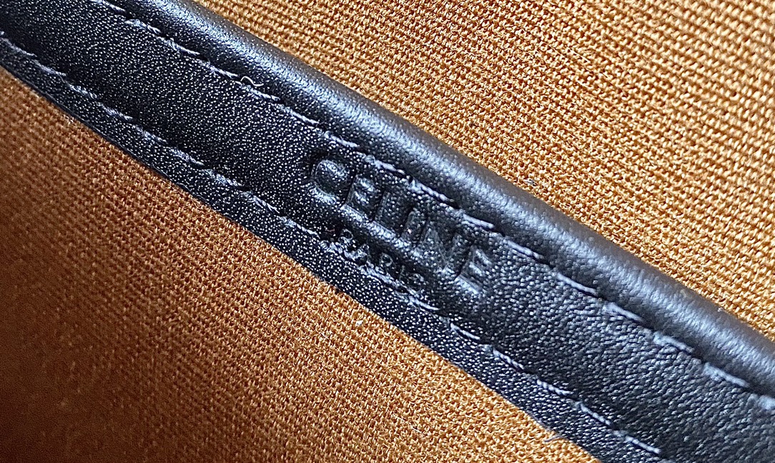 Ce**e medium messenger bag in triomphe canvas