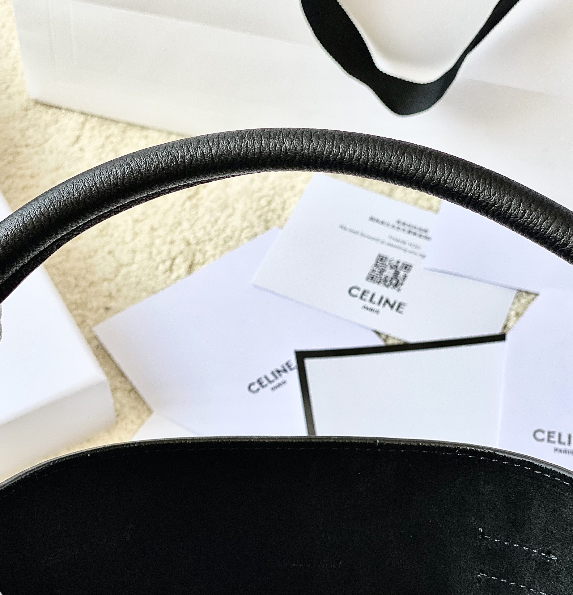 Ce**e small bucket bag