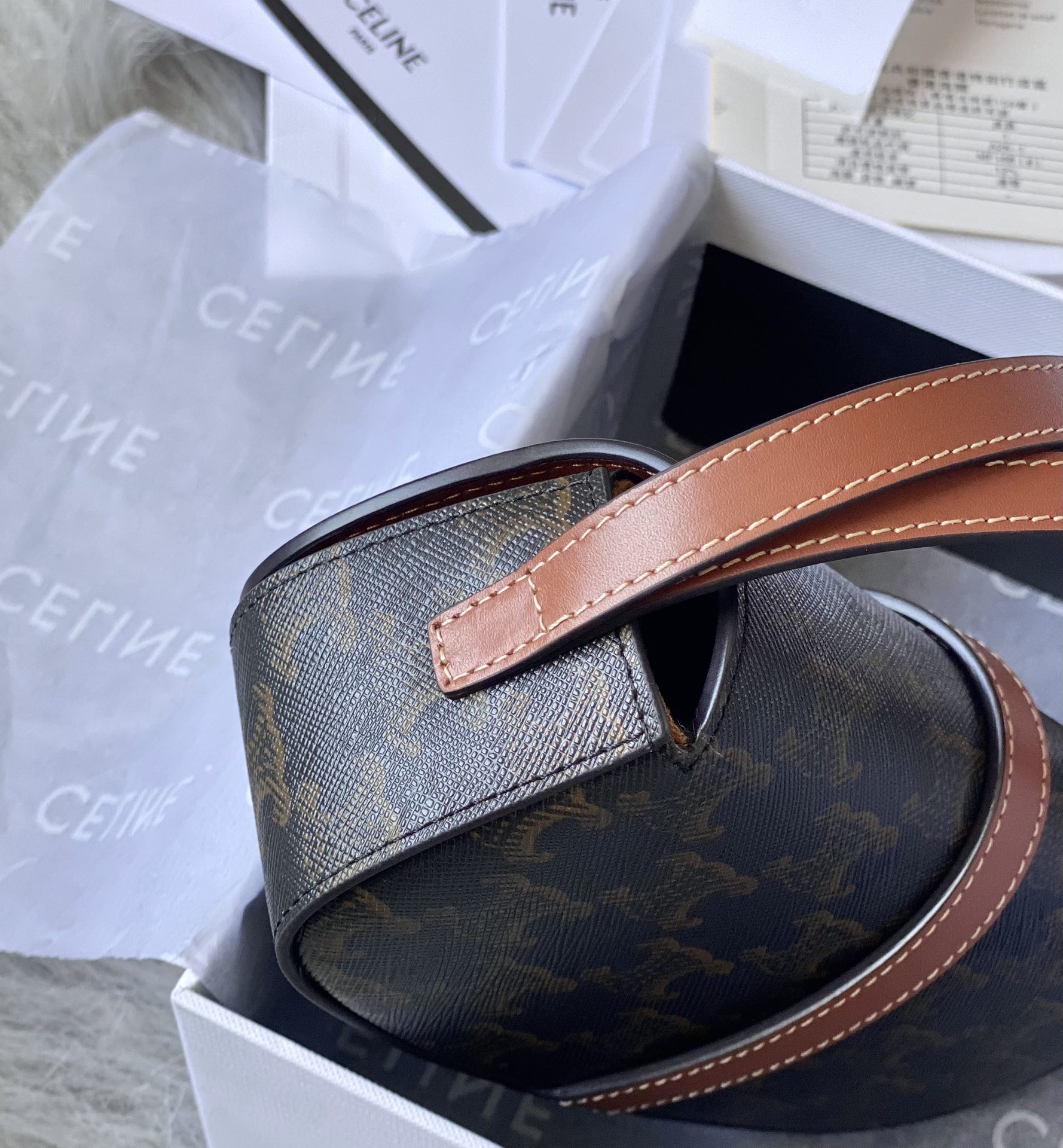 Ce**e mini tabou clutch on strap