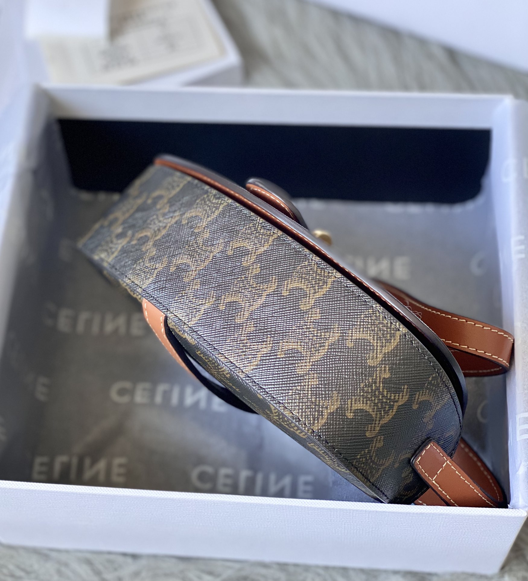 Ce**e mini tabou clutch on strap