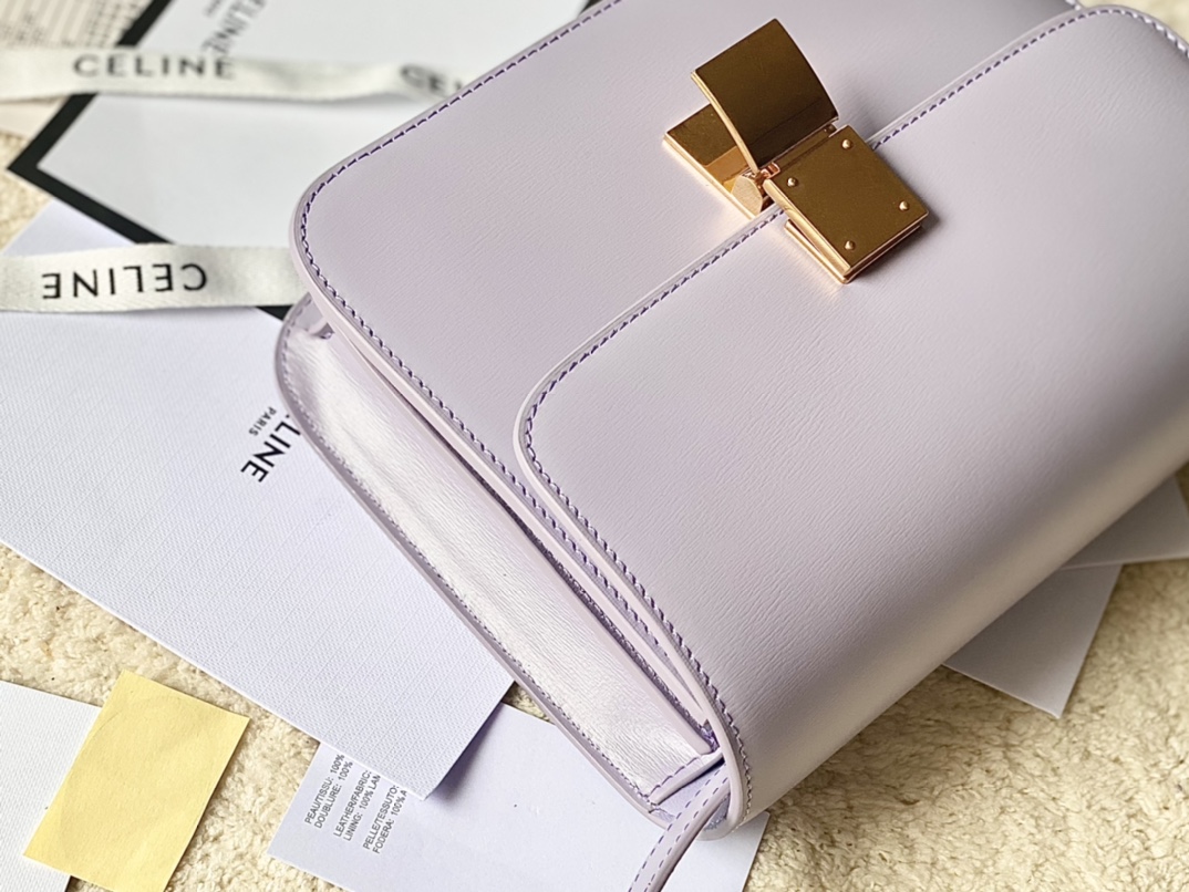Ce**e teen classic bag in box calfskin