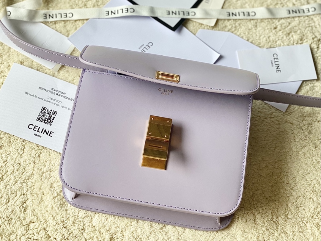Ce**e teen classic bag in box calfskin