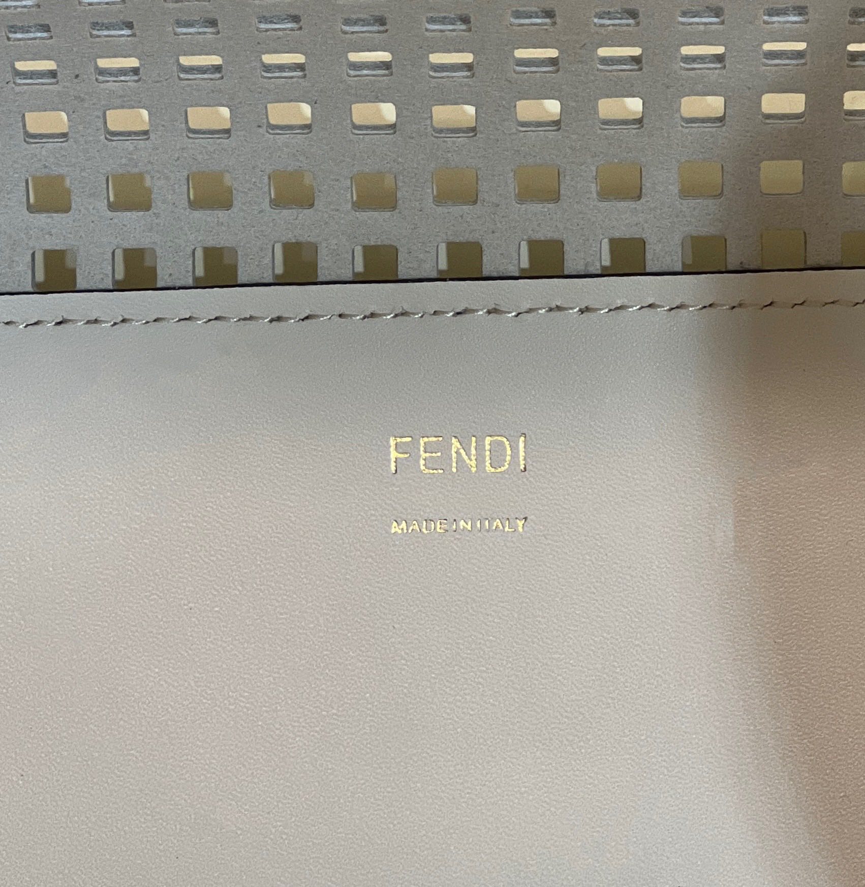 F**di sunshine medium handbag