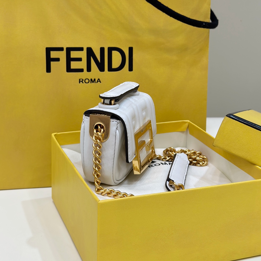 F**di nano  baguette mini bag