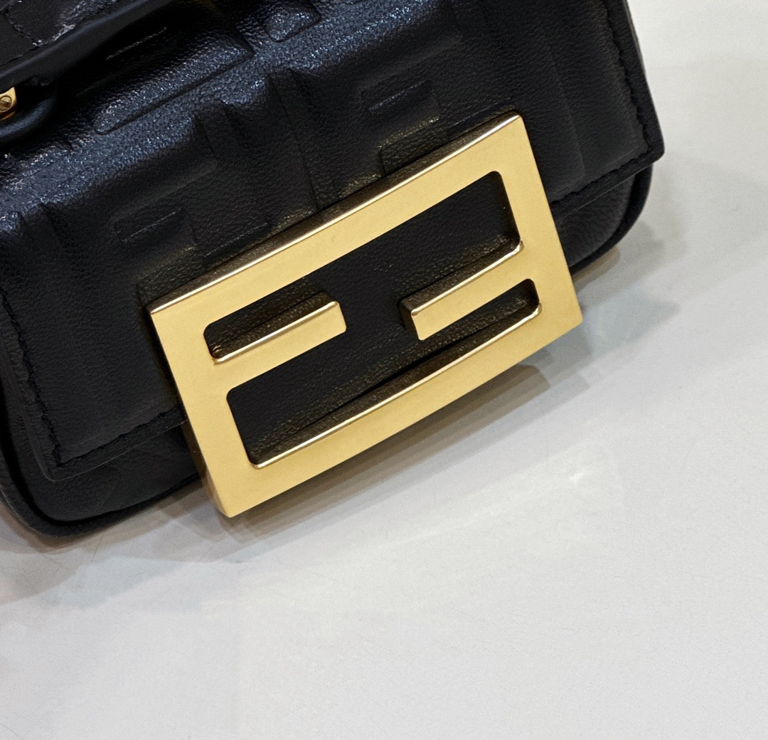 F**di nano  baguette mini bag