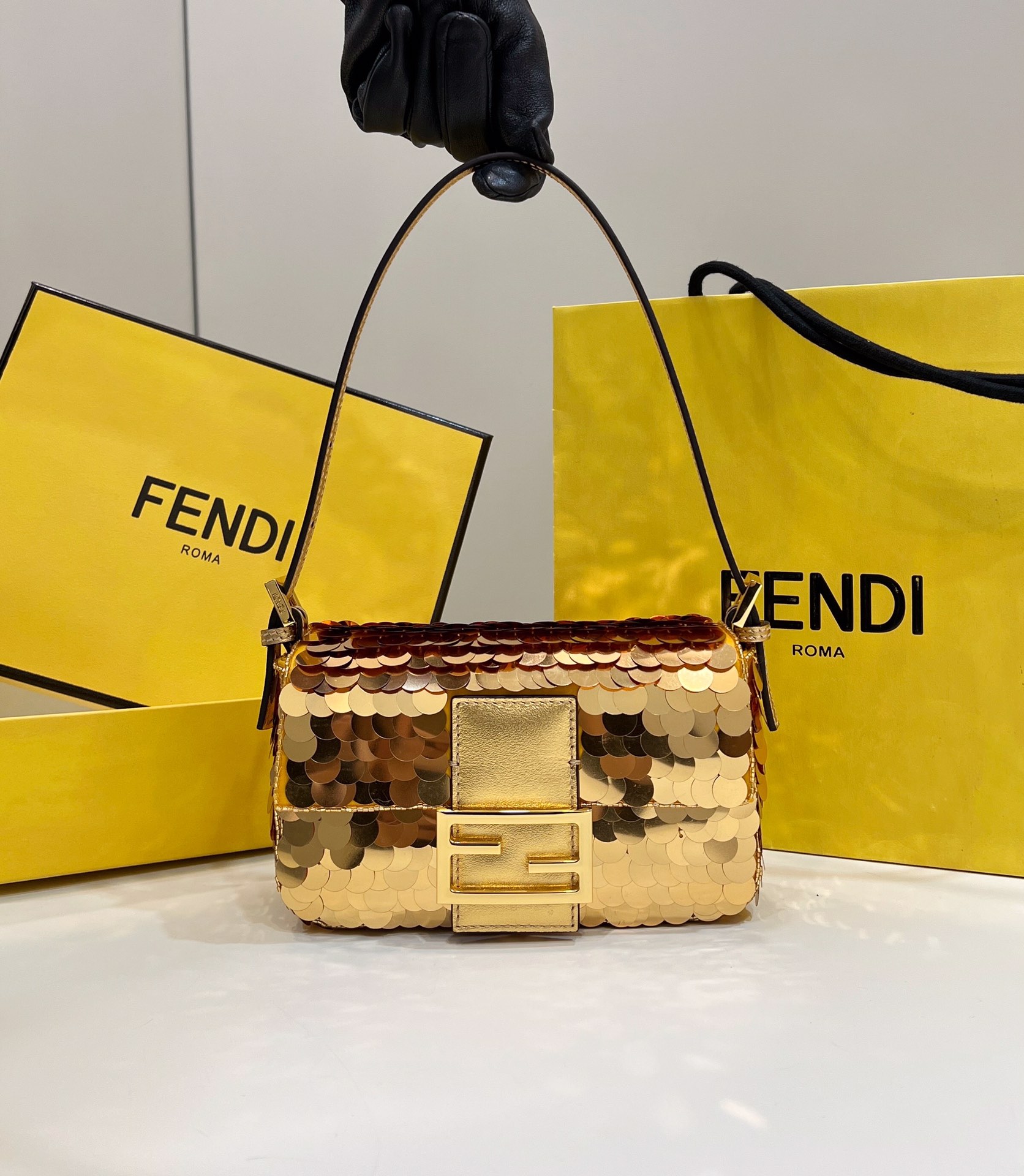 F**di baguette mini bag
