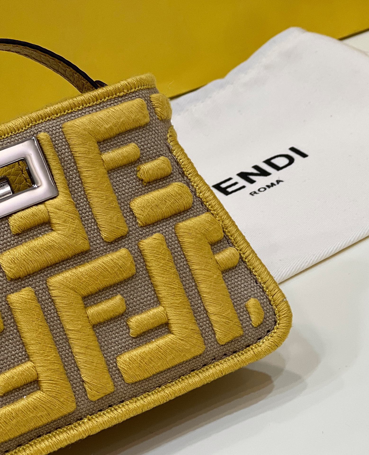 F**di peekaboo nano bag