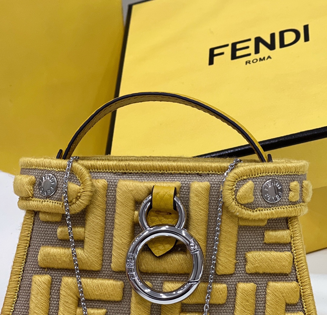 F**di peekaboo nano bag