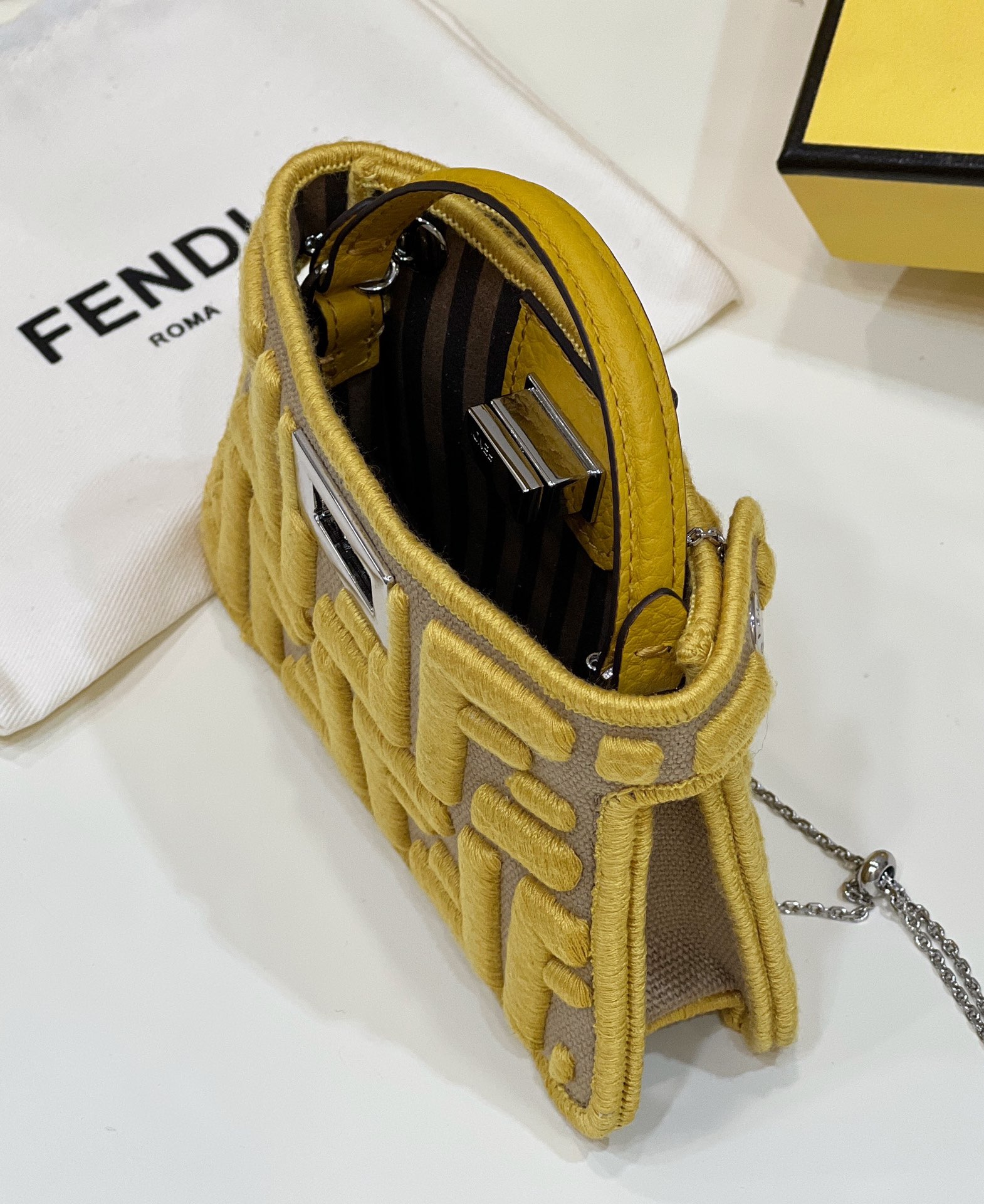 F**di peekaboo nano bag