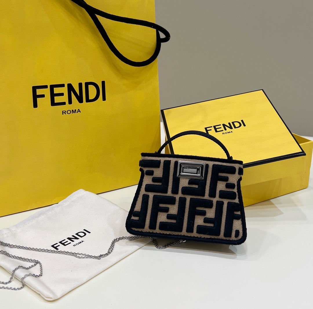 F**di peekaboo nano bag