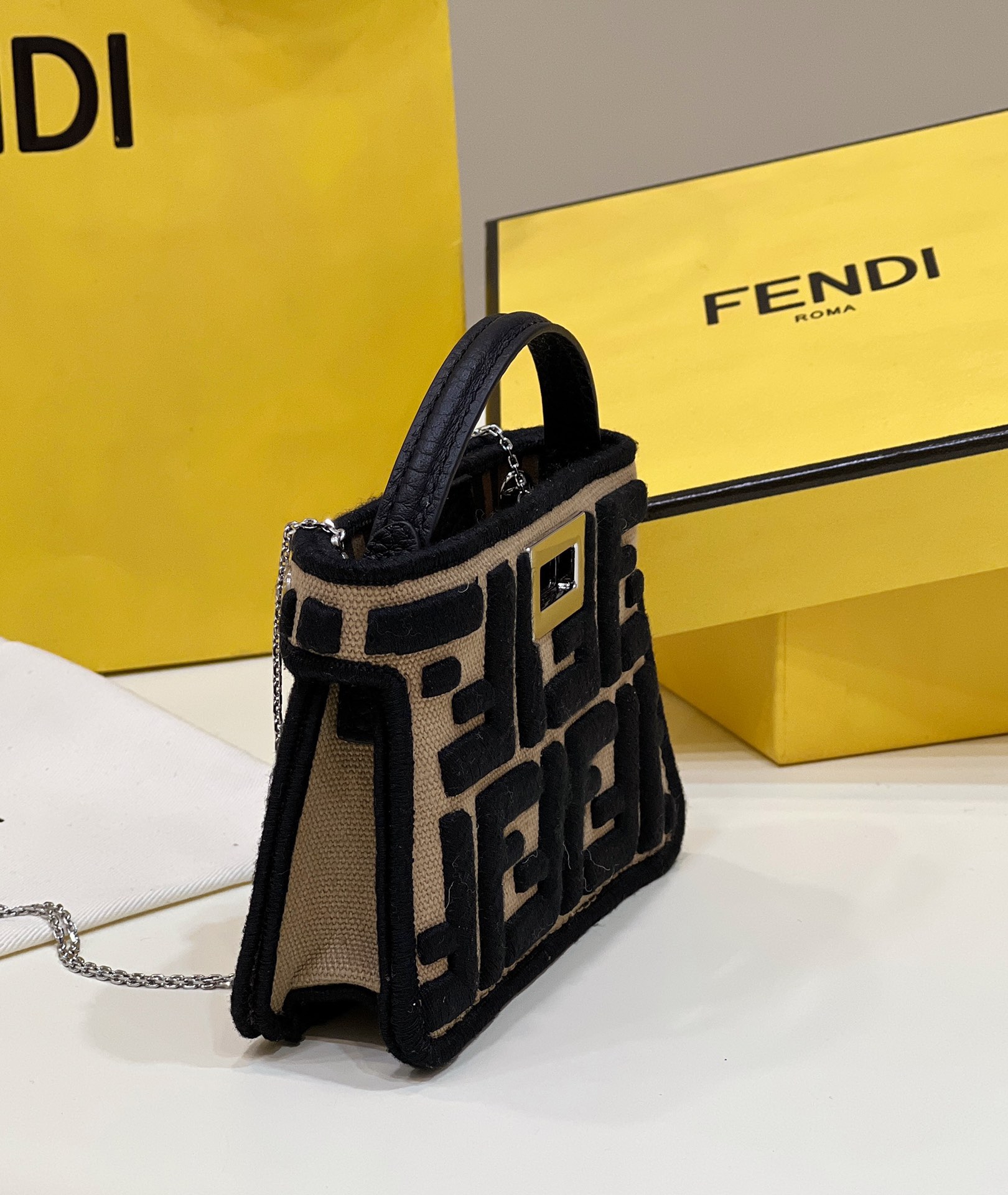 F**di peekaboo nano bag