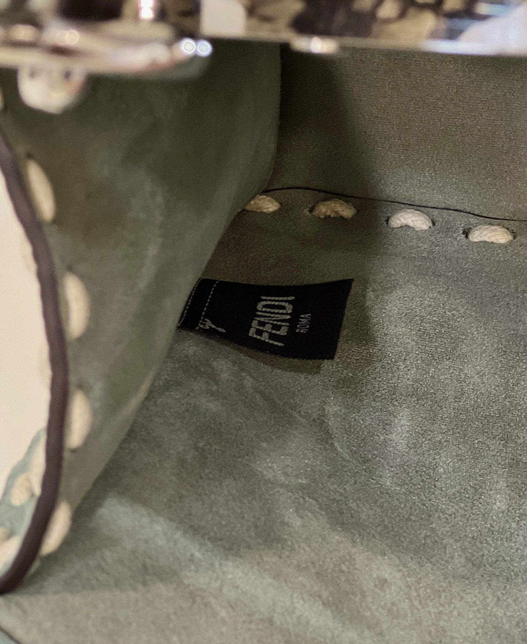 F**di peekaboo small bag