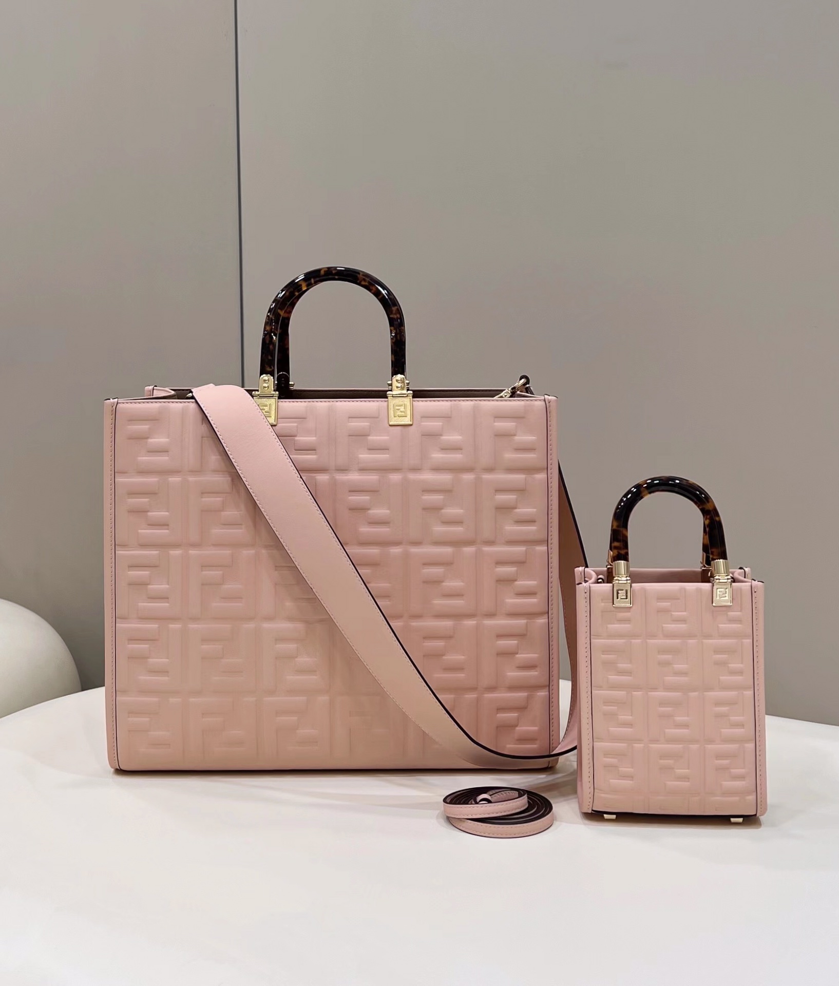 F**di sunshine mini tote
