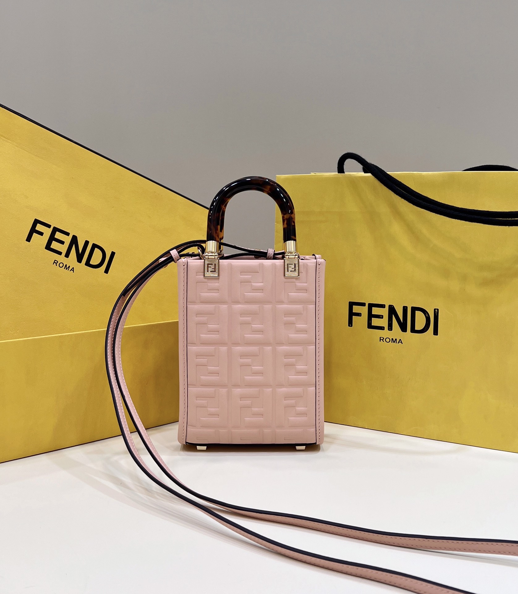 F**di sunshine mini tote