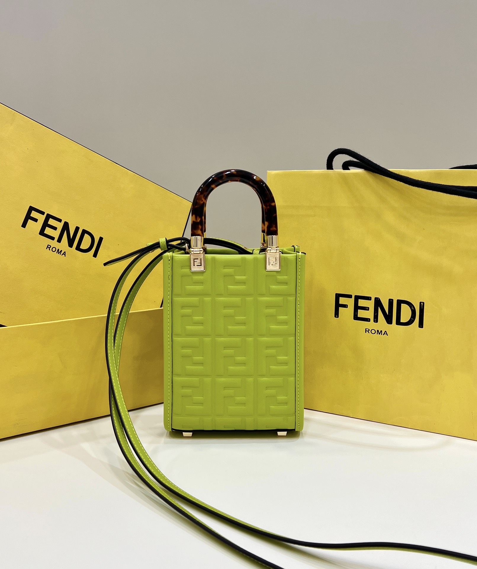 F**di sunshine mini tote