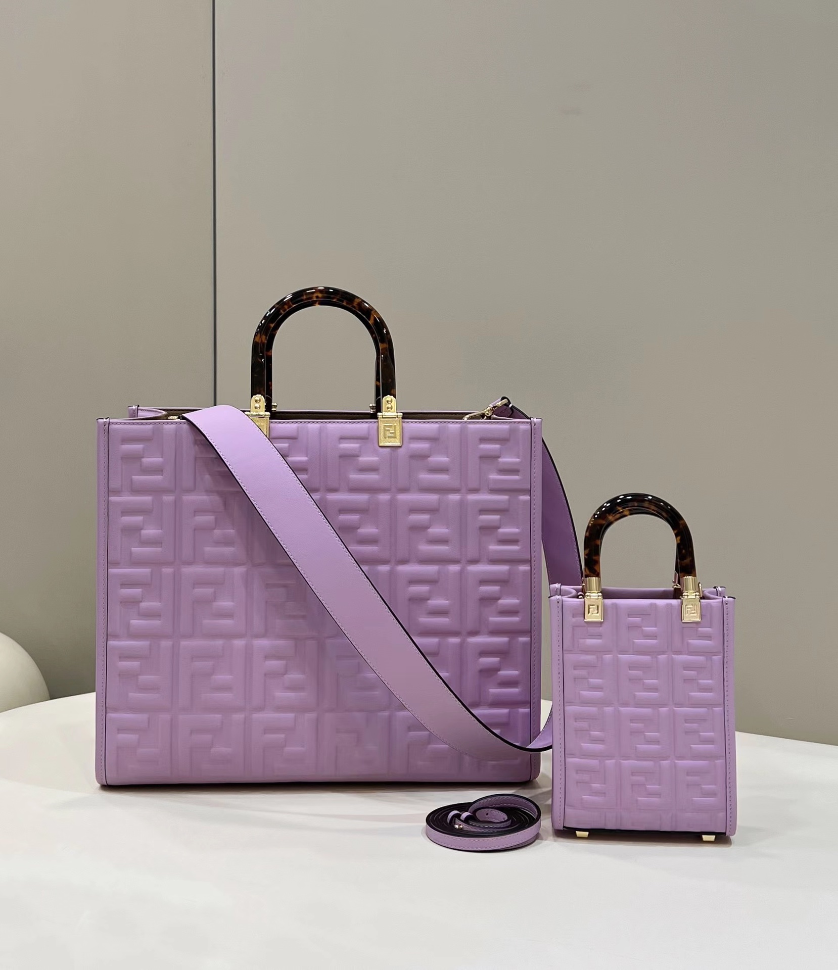 F**di sunshine mini tote
