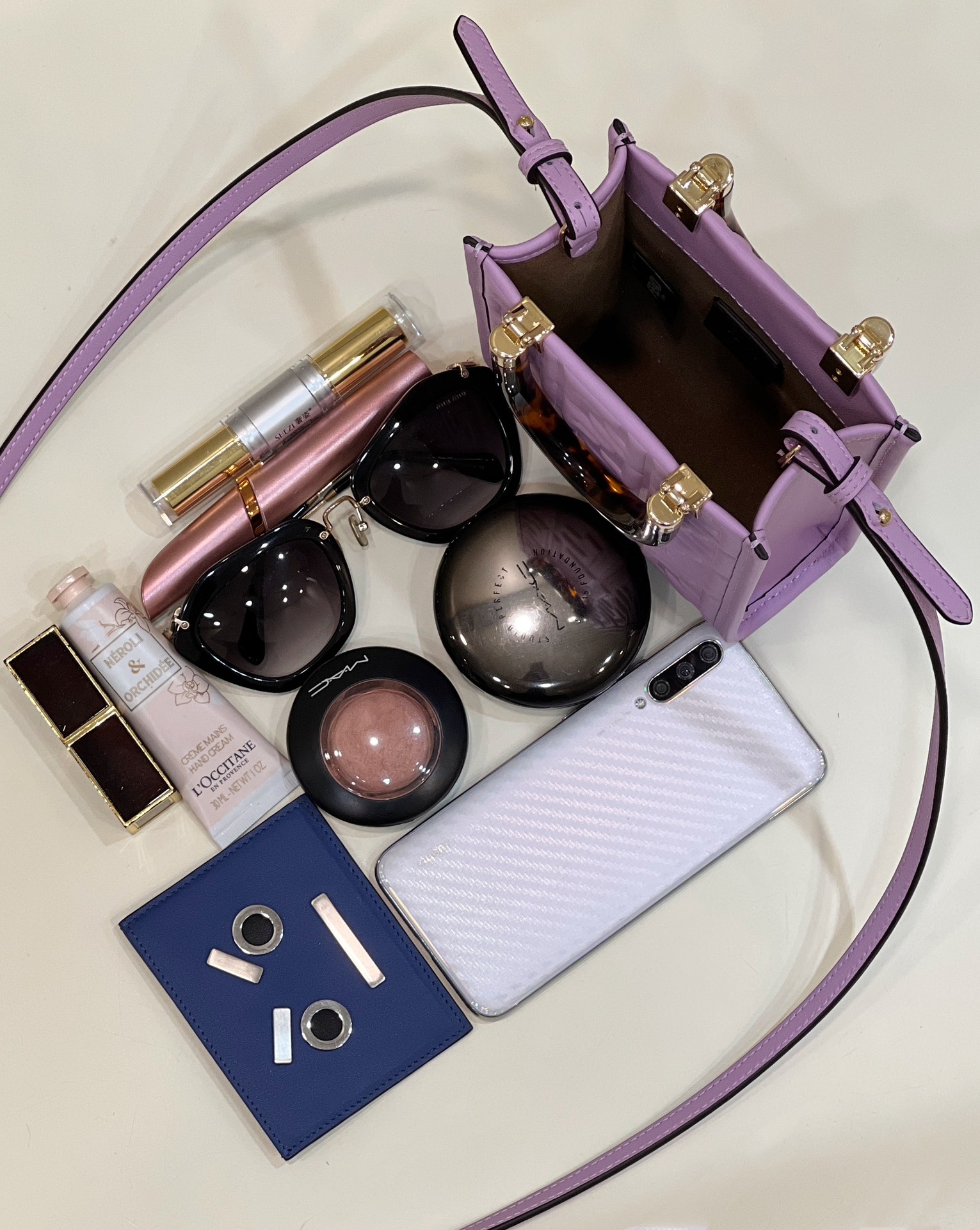 F**di sunshine mini tote