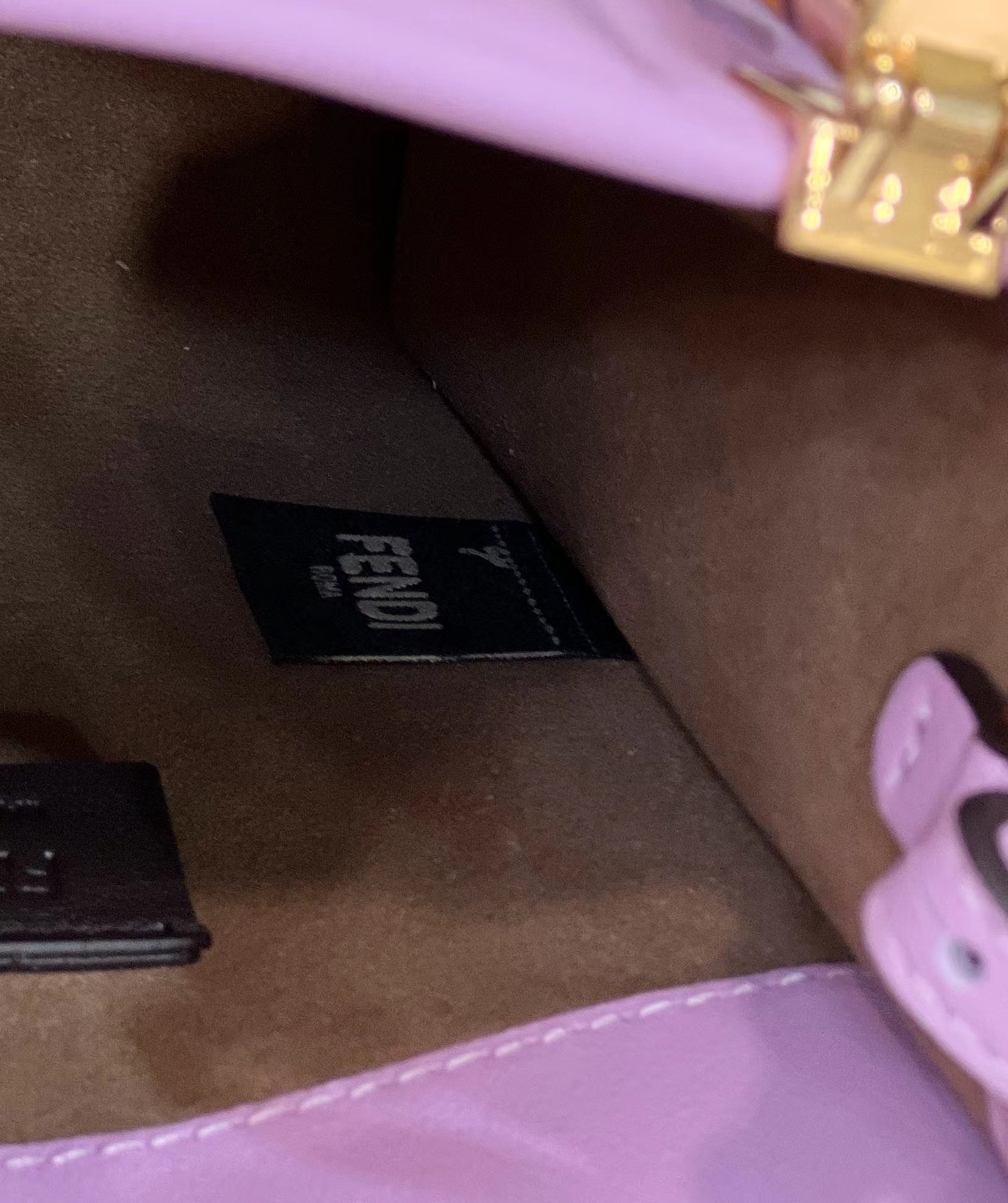 F**di sunshine mini tote