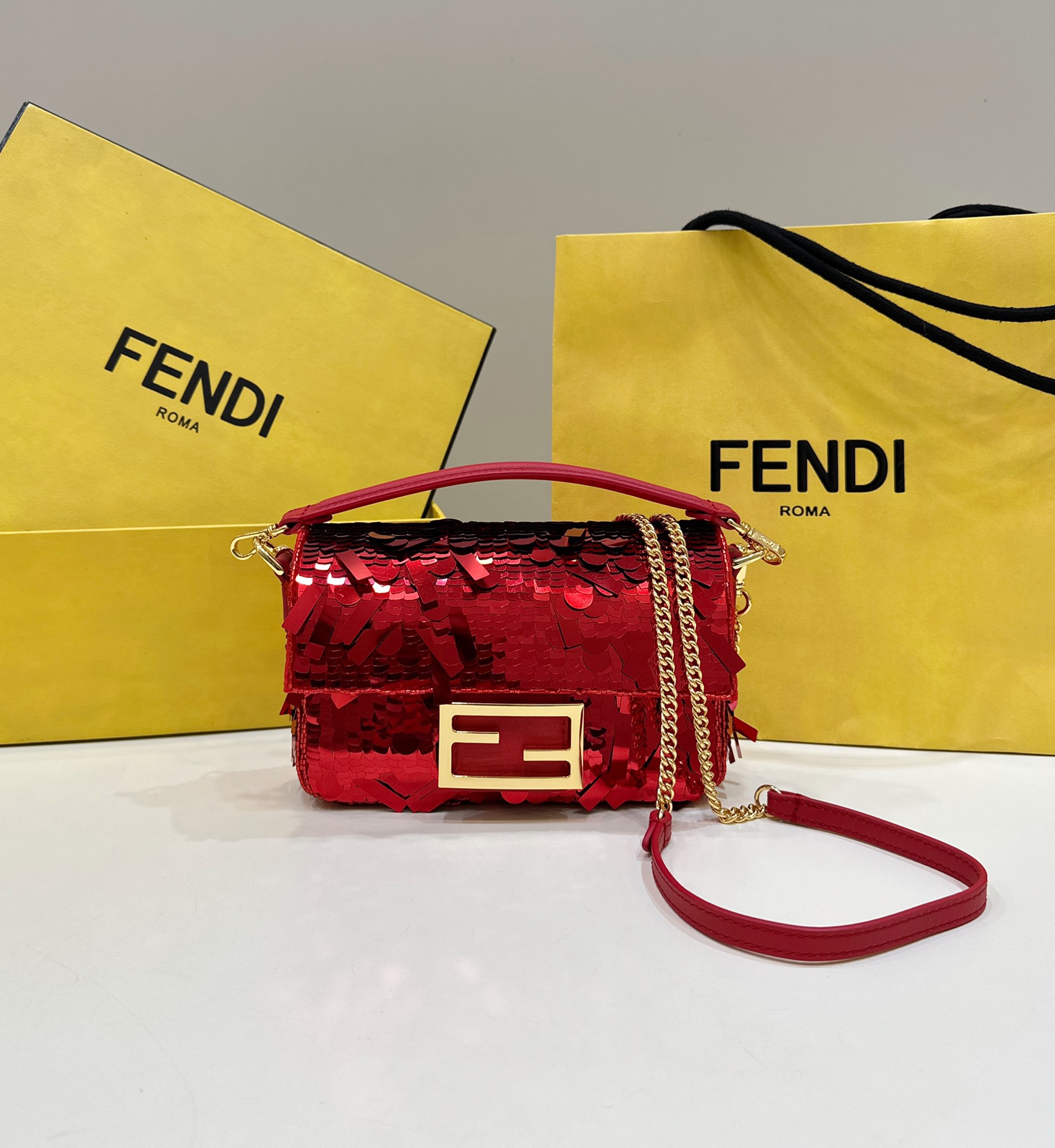 F**di baguette mini bag