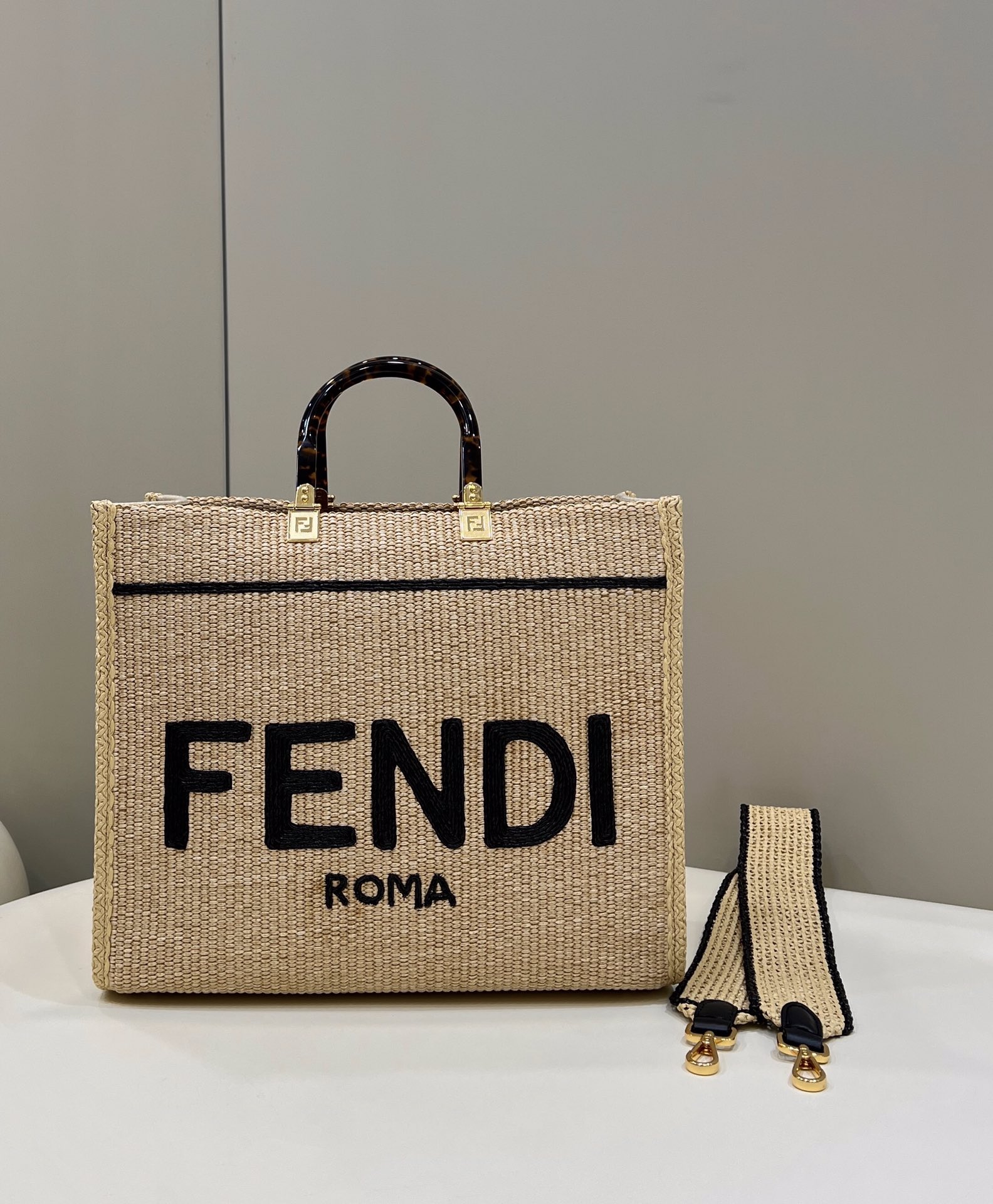 F**di sunshine tote bag