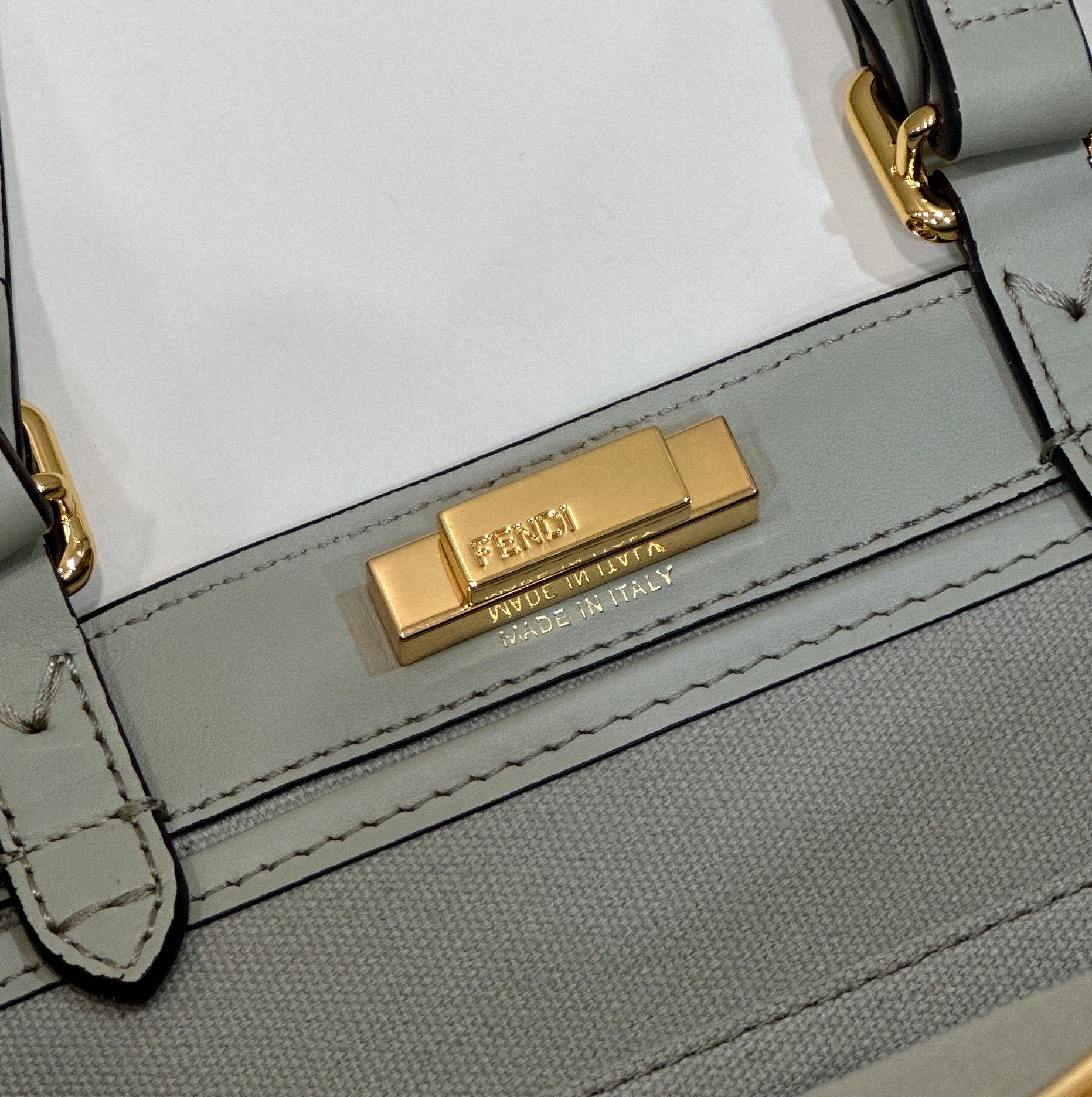 F**di peekaboo tote bag
