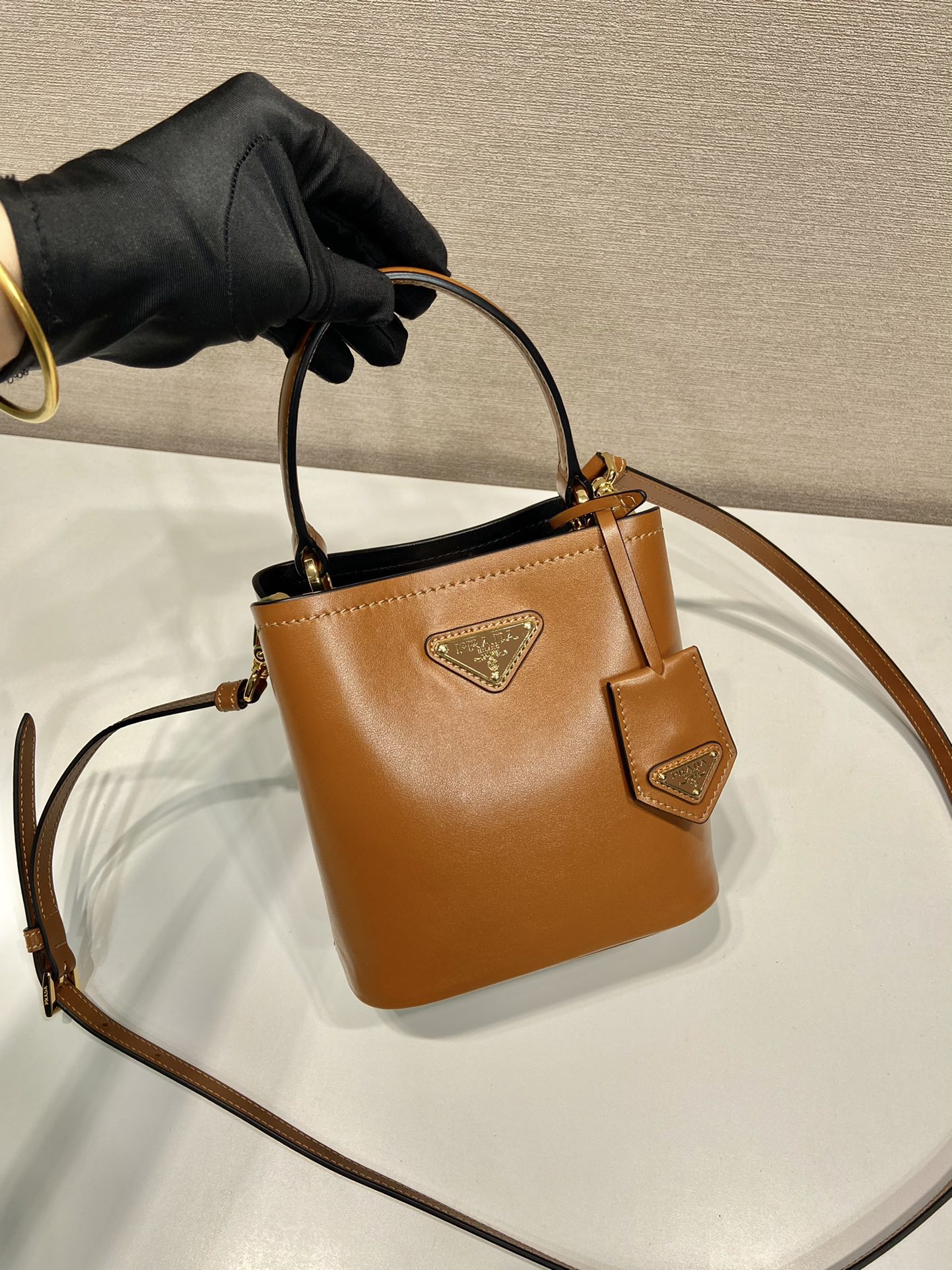 Pra*a panier mini-bag