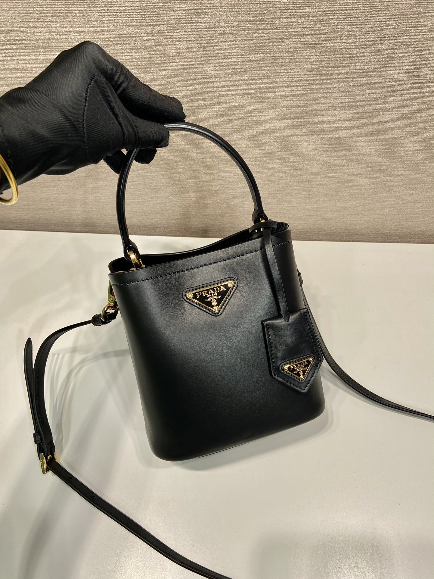 Pra*a panier mini-bag