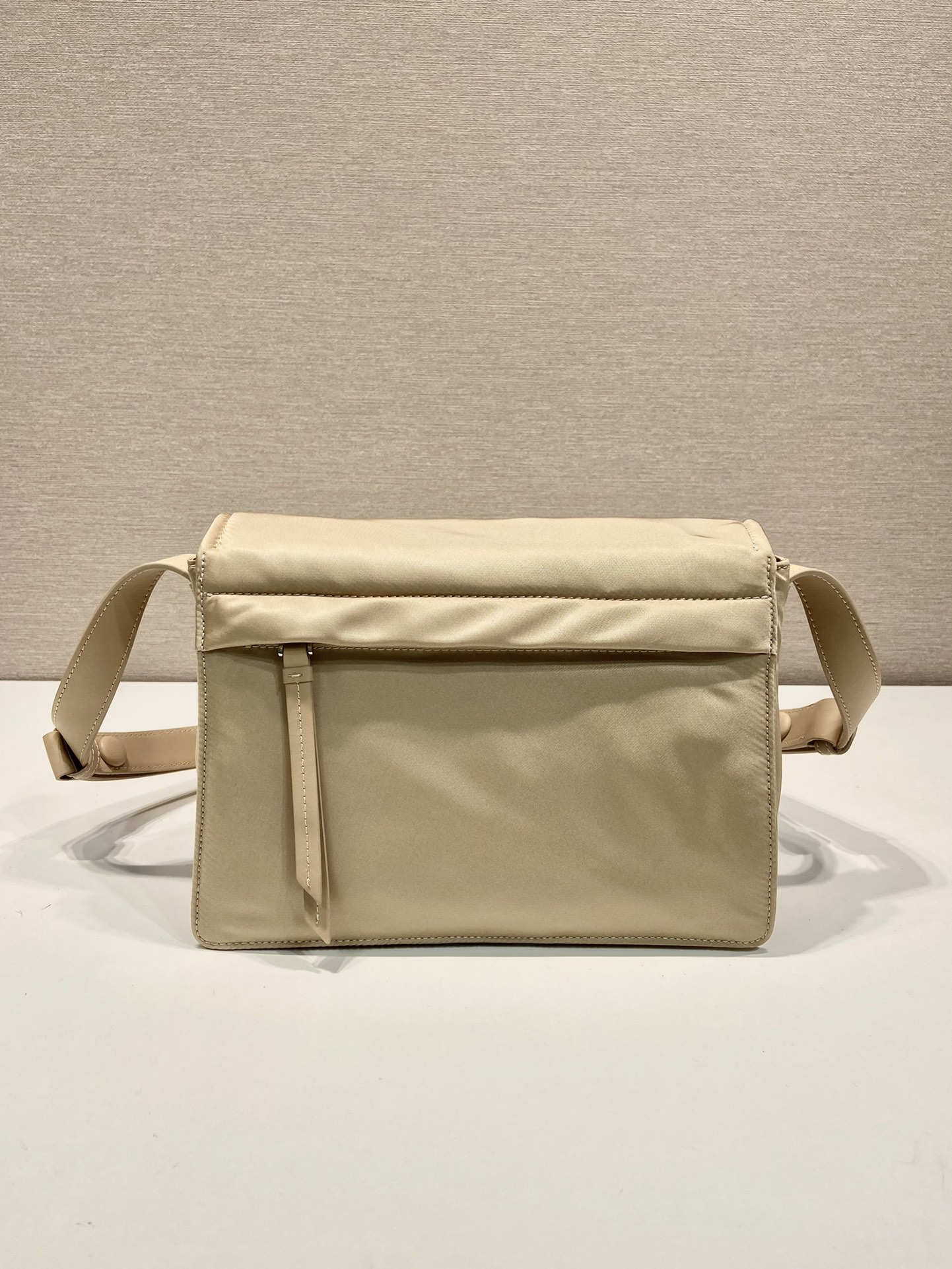 Pra*a small padded re-nylon shoulder bag