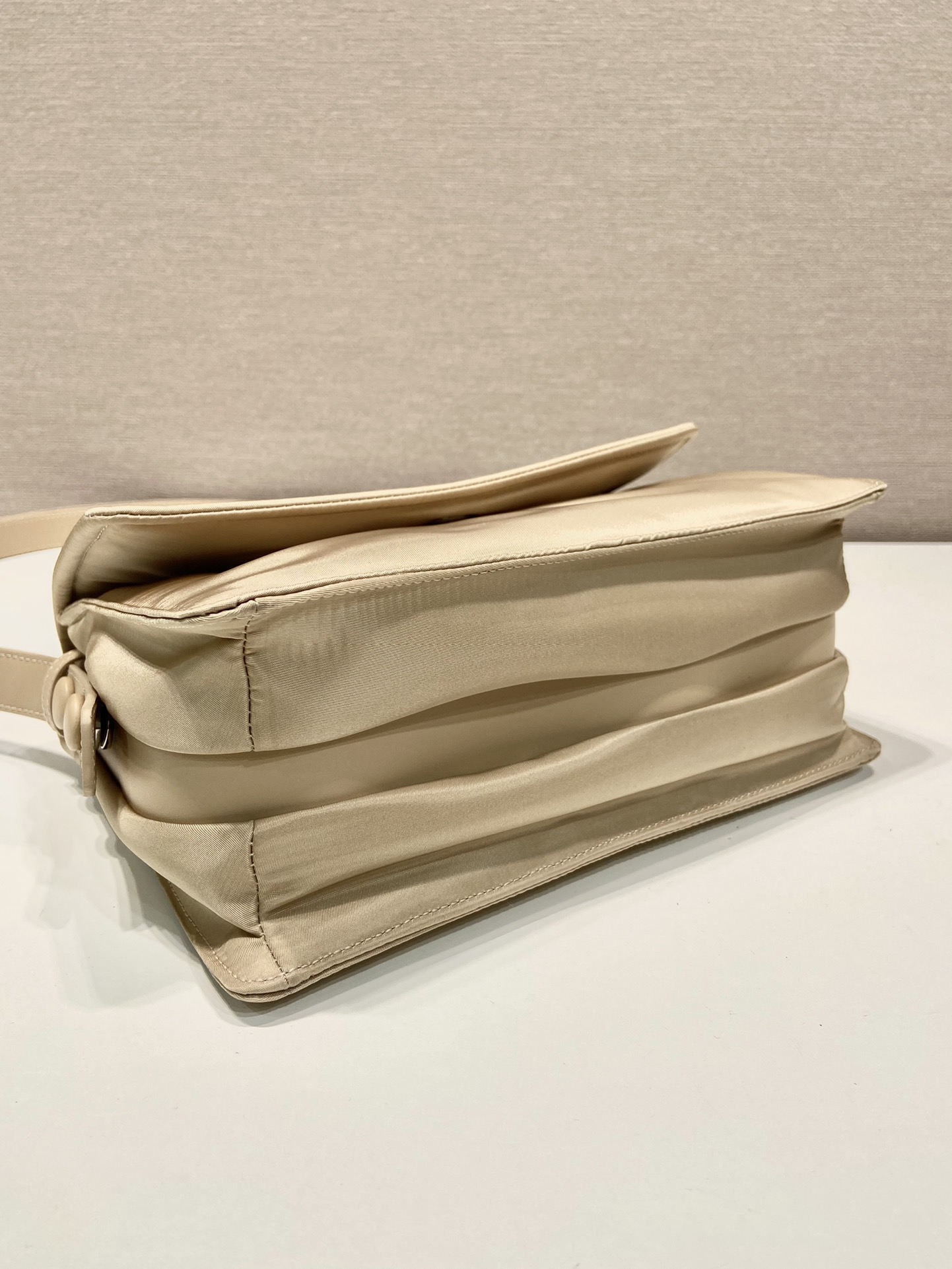 Pra*a small padded re-nylon shoulder bag