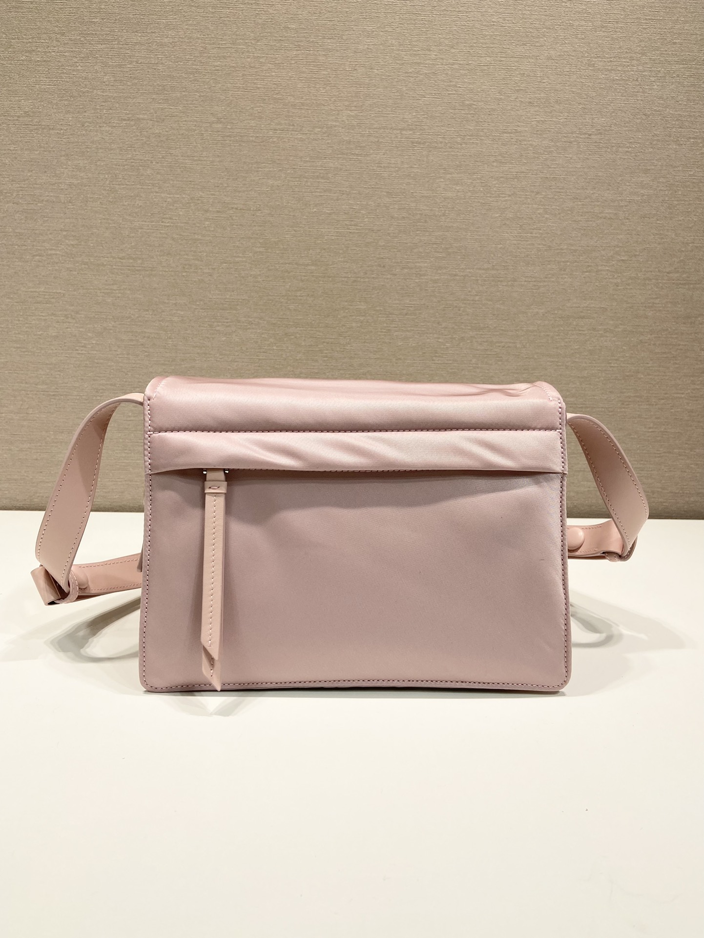 Pra*a small padded re-nylon shoulder bag