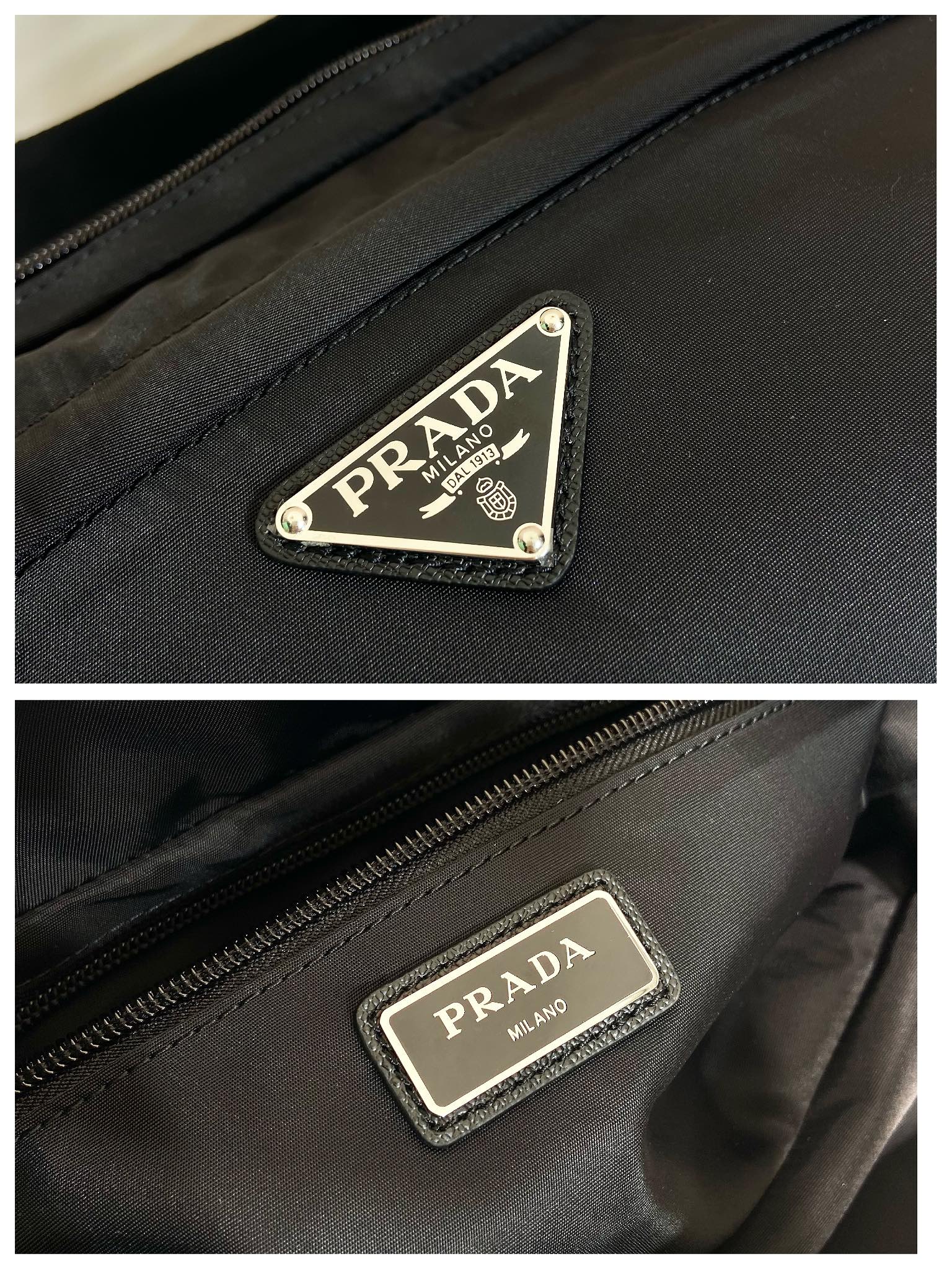 Pra*a re-nylon shoulder bag
