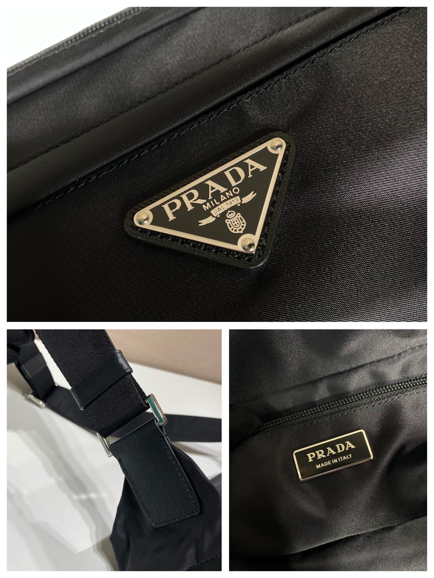 Pra*a re-nylon shoulder bag