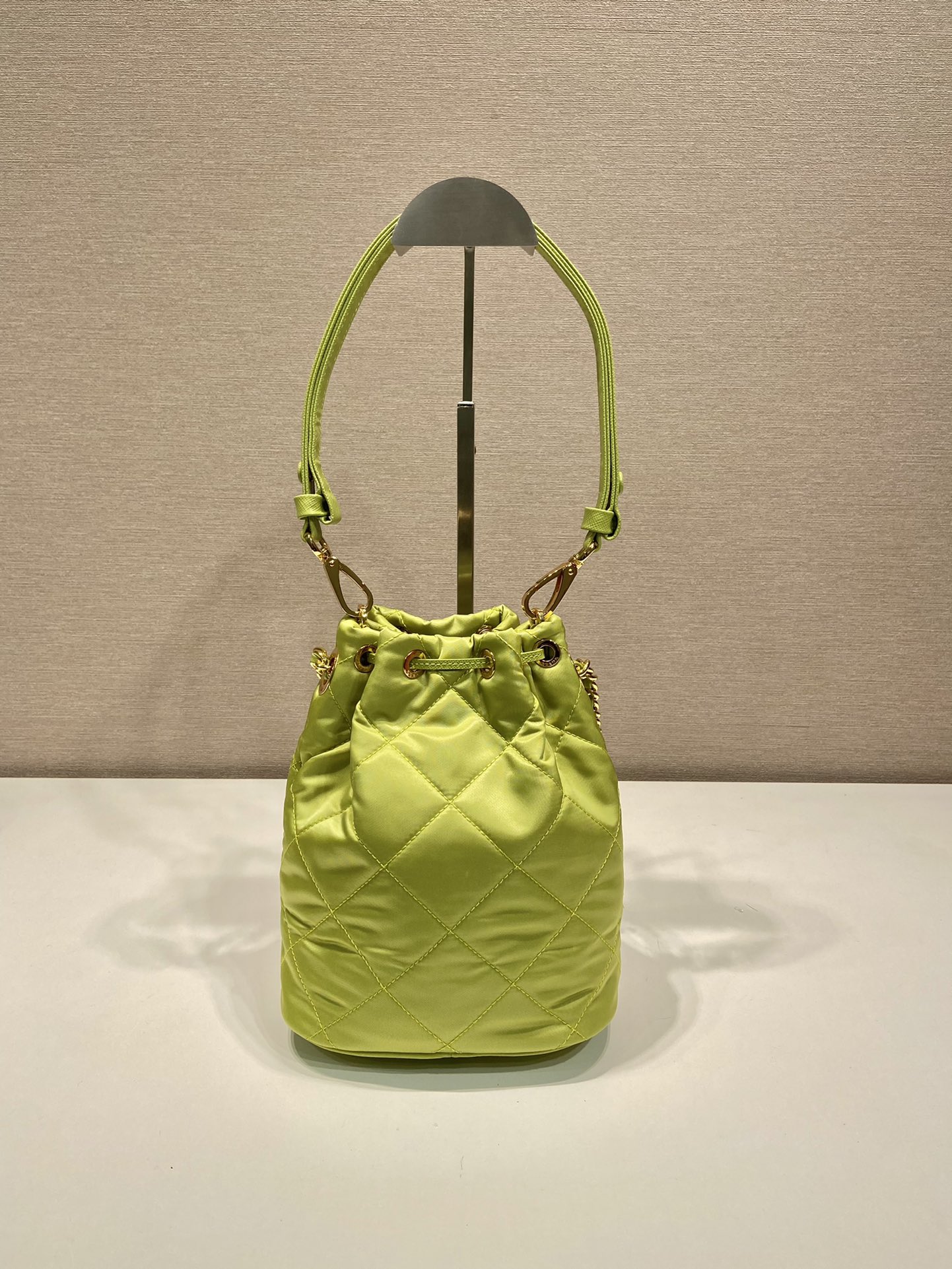 Pra*a duet re-nylon bucket bag