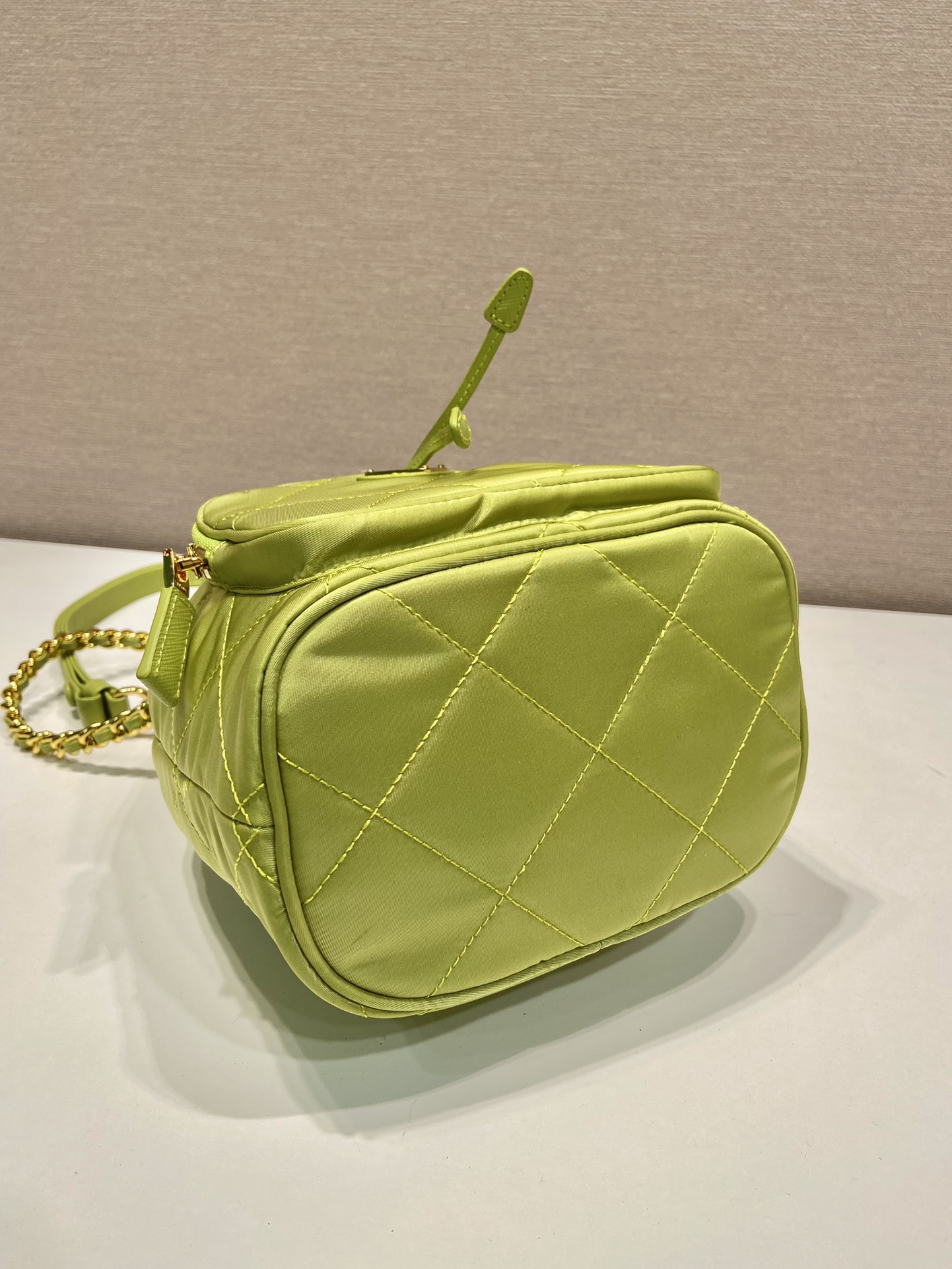 Pra*a duet re-nylon bucket bag
