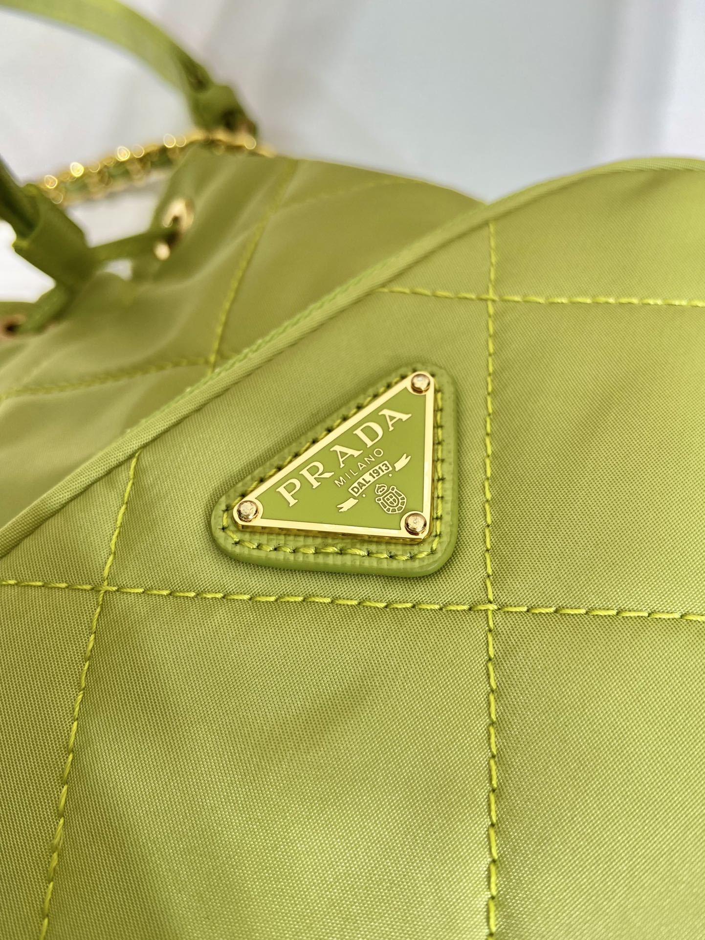 Pra*a duet re-nylon bucket bag