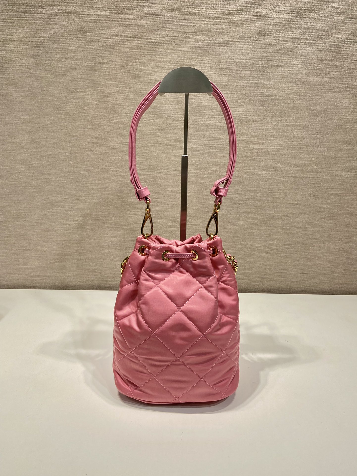 Pra*a duet re-nylon bucket bag