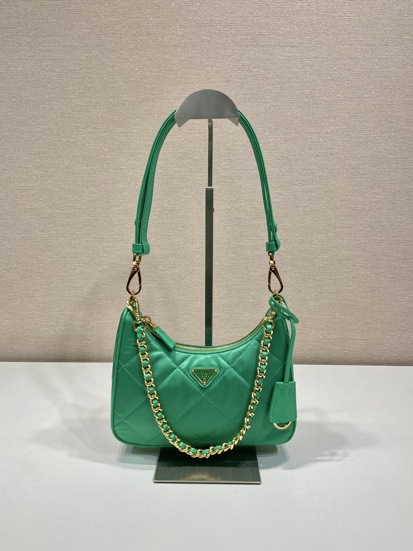 Pra*a re-edition 1995 chaîne re-nylon mini-bag