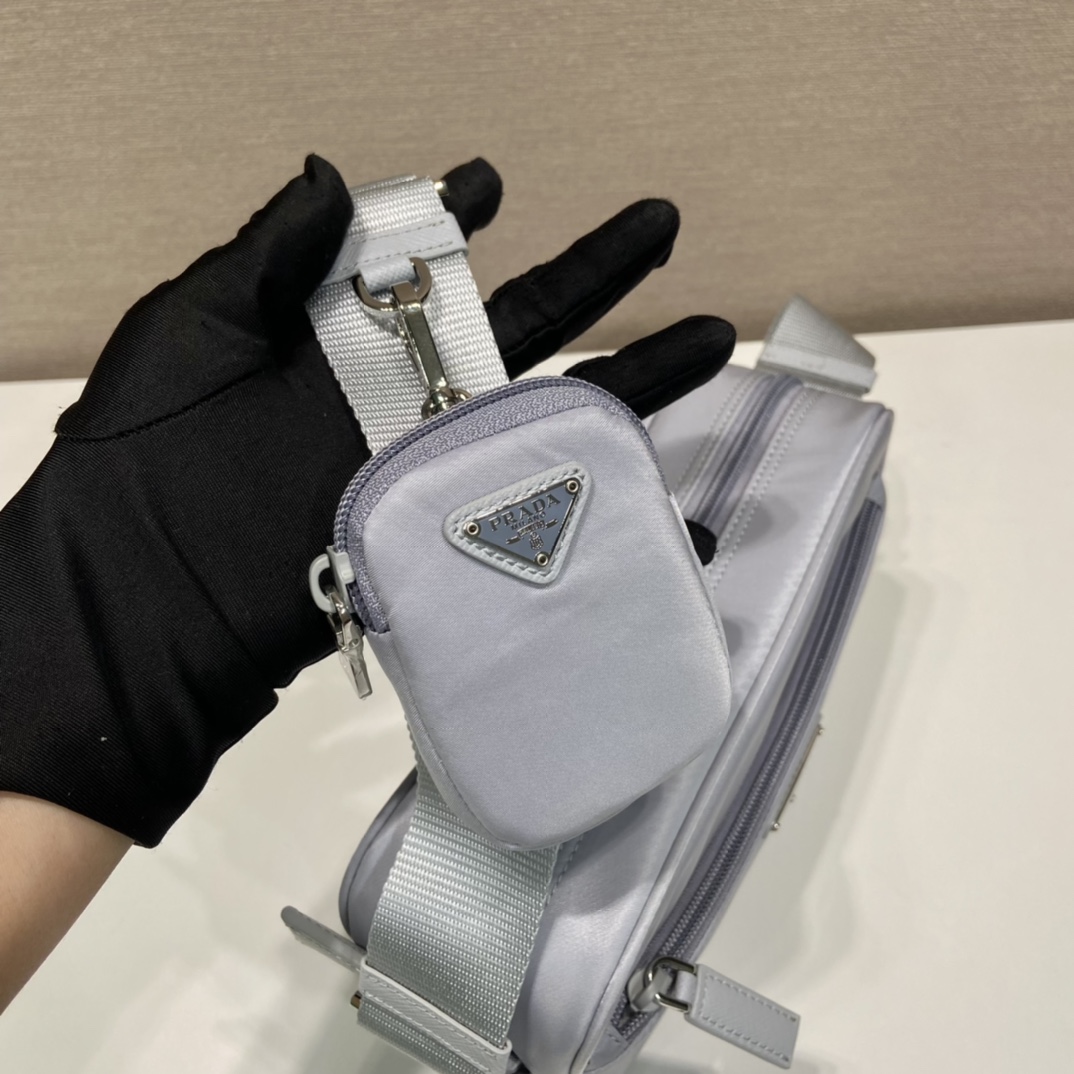 Pra*a re-nylon shoulder bag
