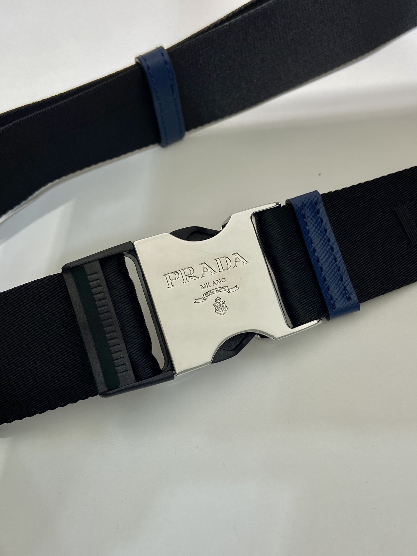 Pra*a saffiano leather belt bag