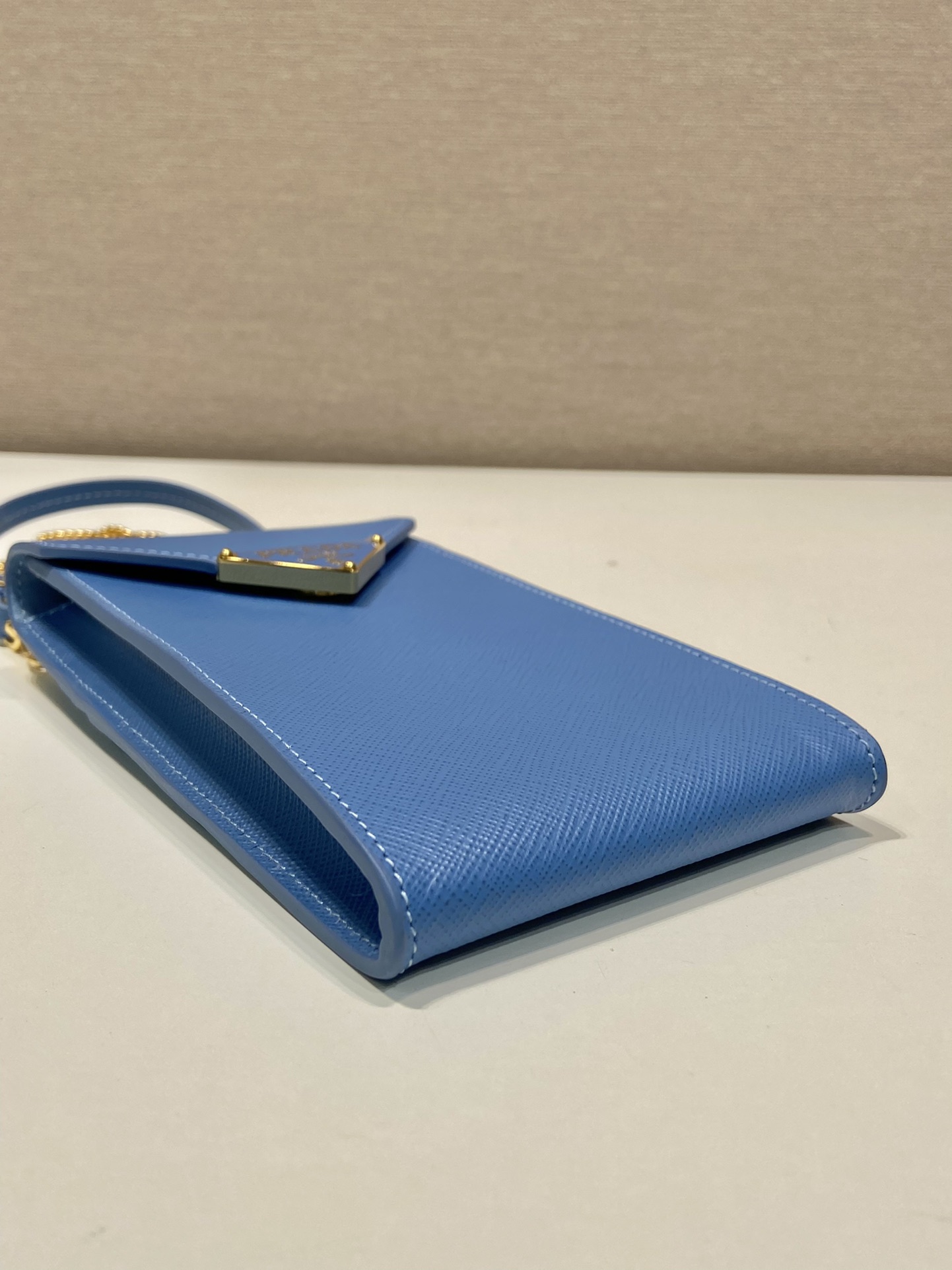 Pra*a saffiano leather mini-bag