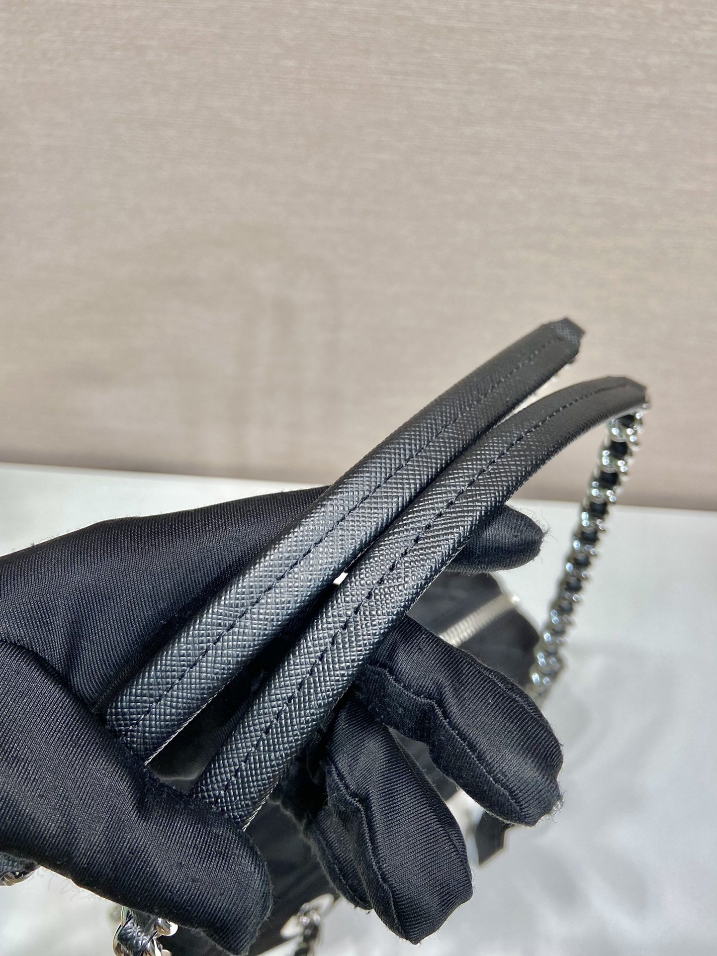 Pra*a nylon camera bag