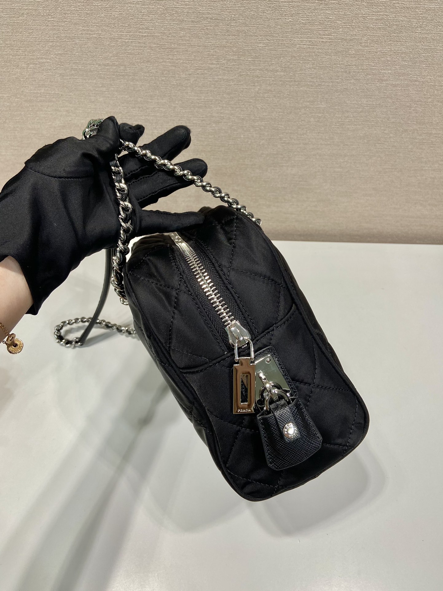 Pra*a nylon camera bag