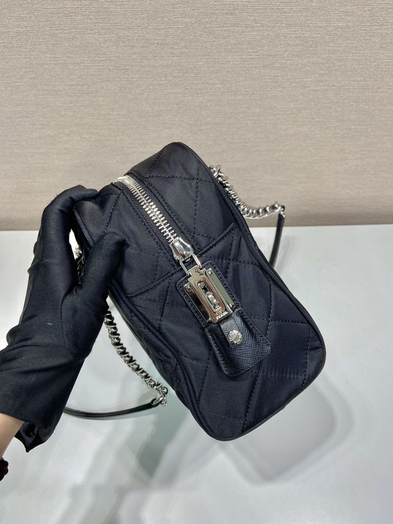 Pra*a nylon camera bag