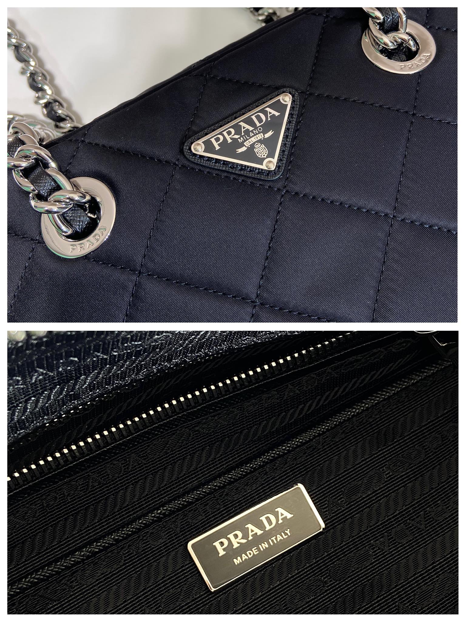 Pra*a nylon camera bag