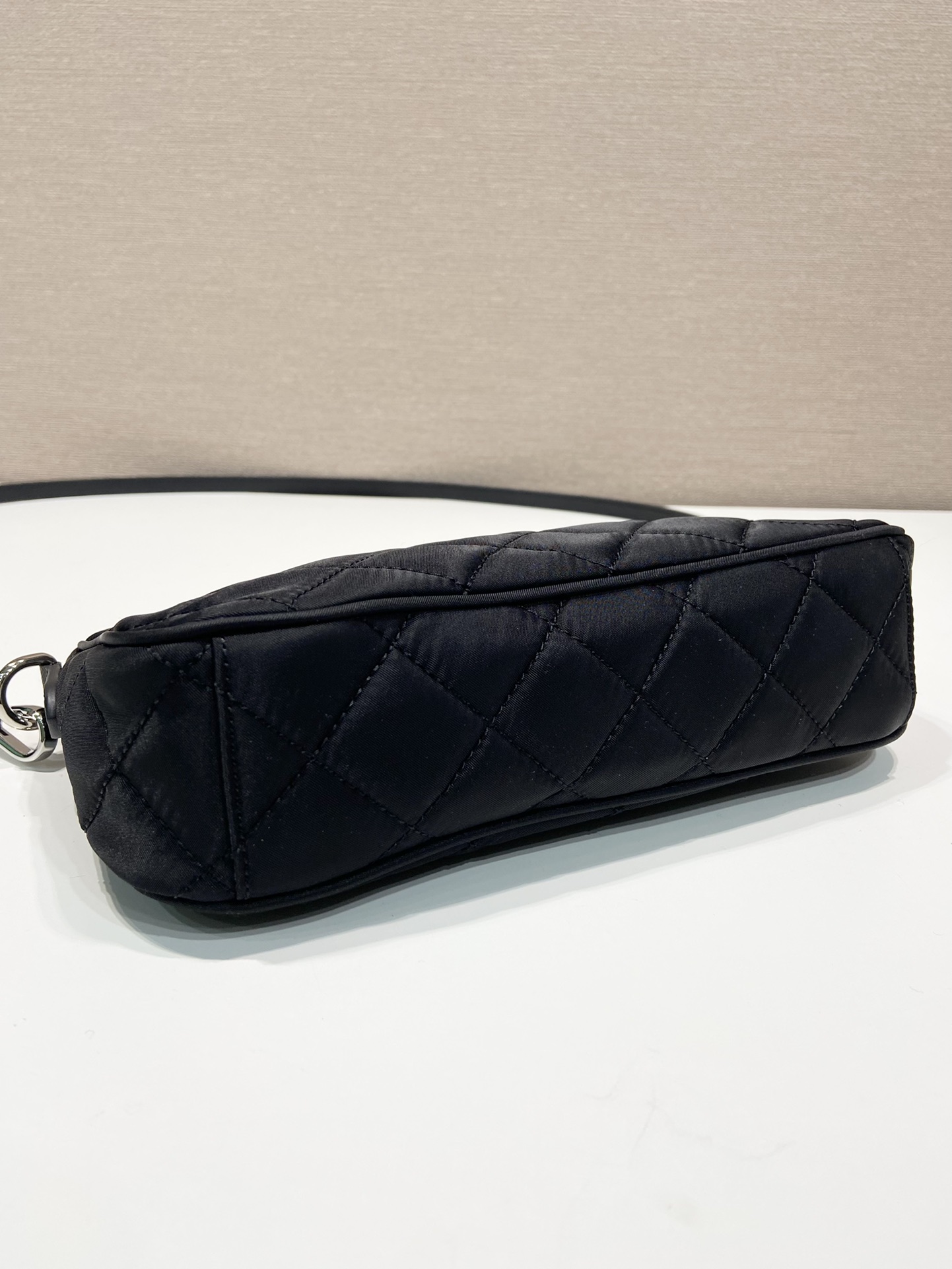Pra*a quilted tessuto nylon black