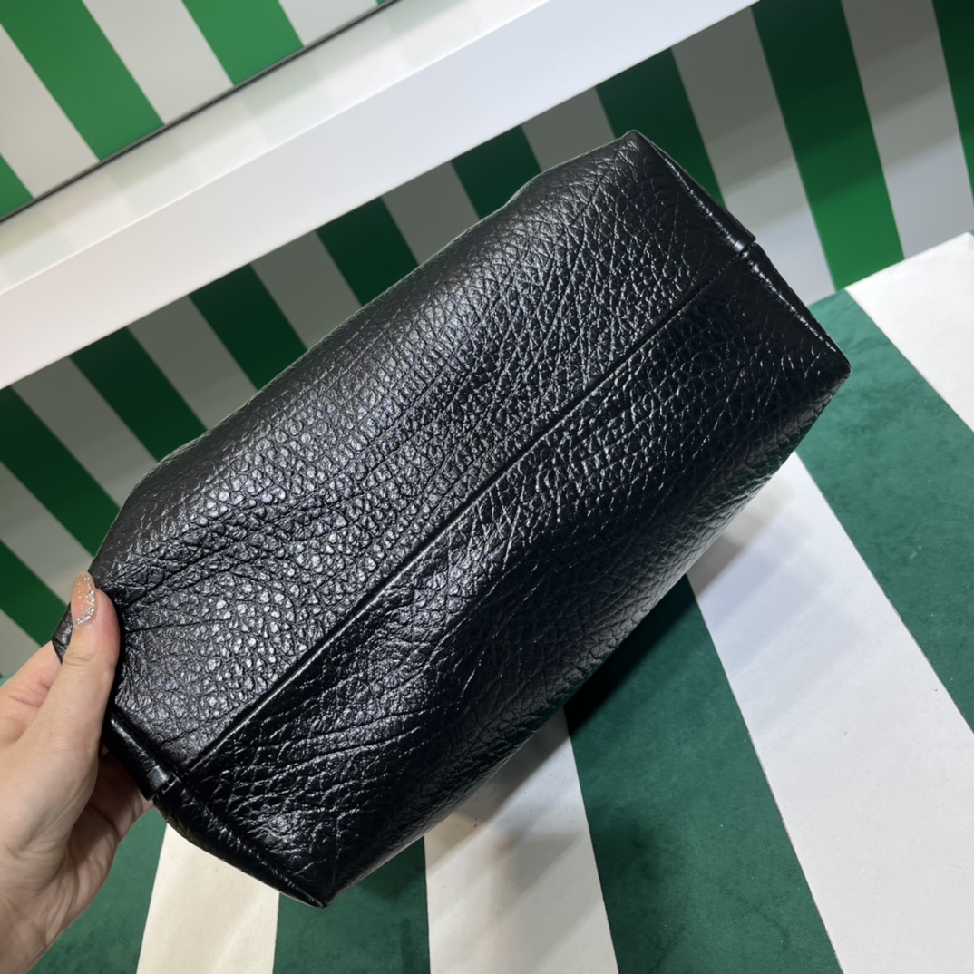 Pra*a leather shoulder bag