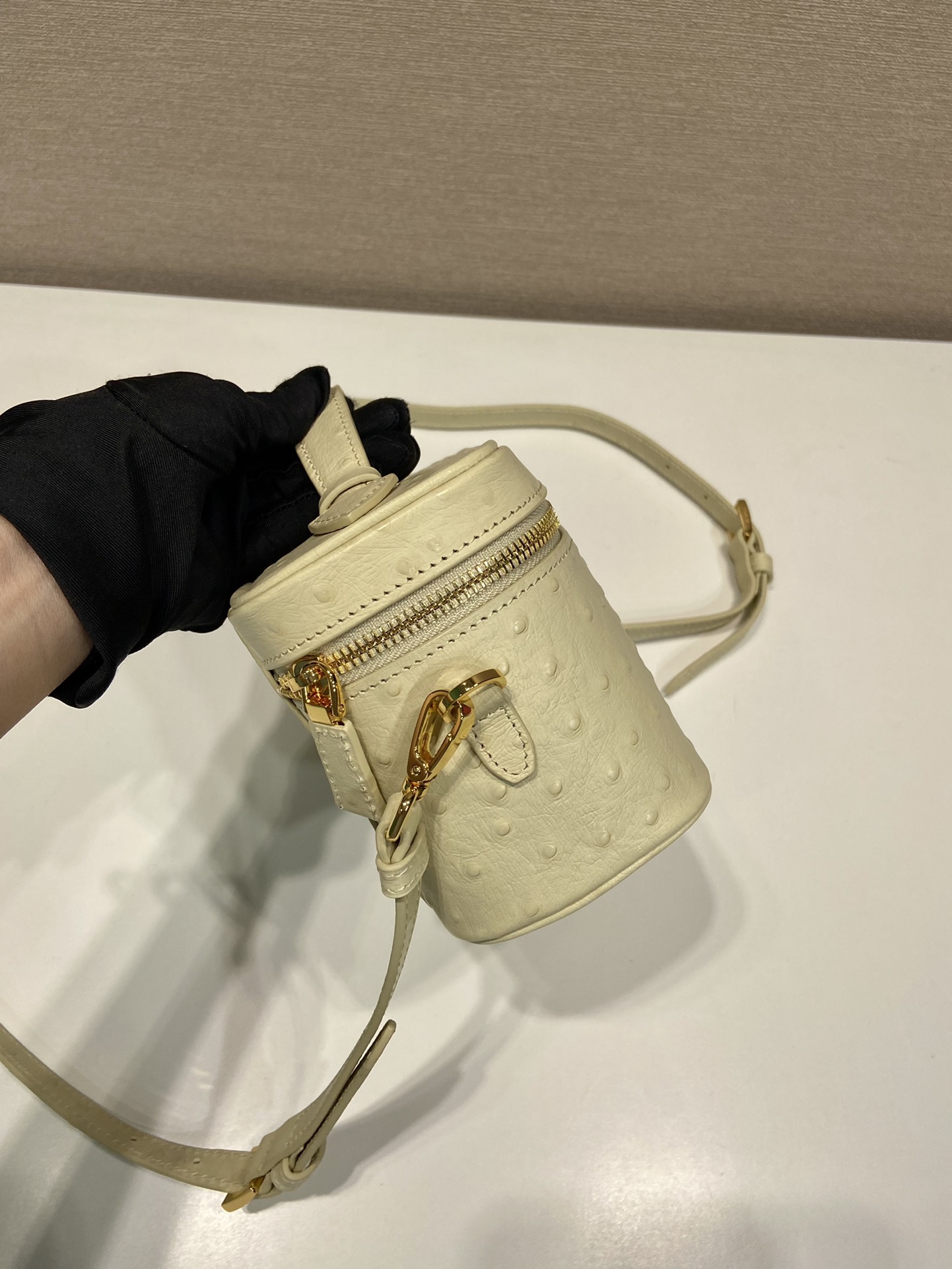 Pra*a leather mini-bag