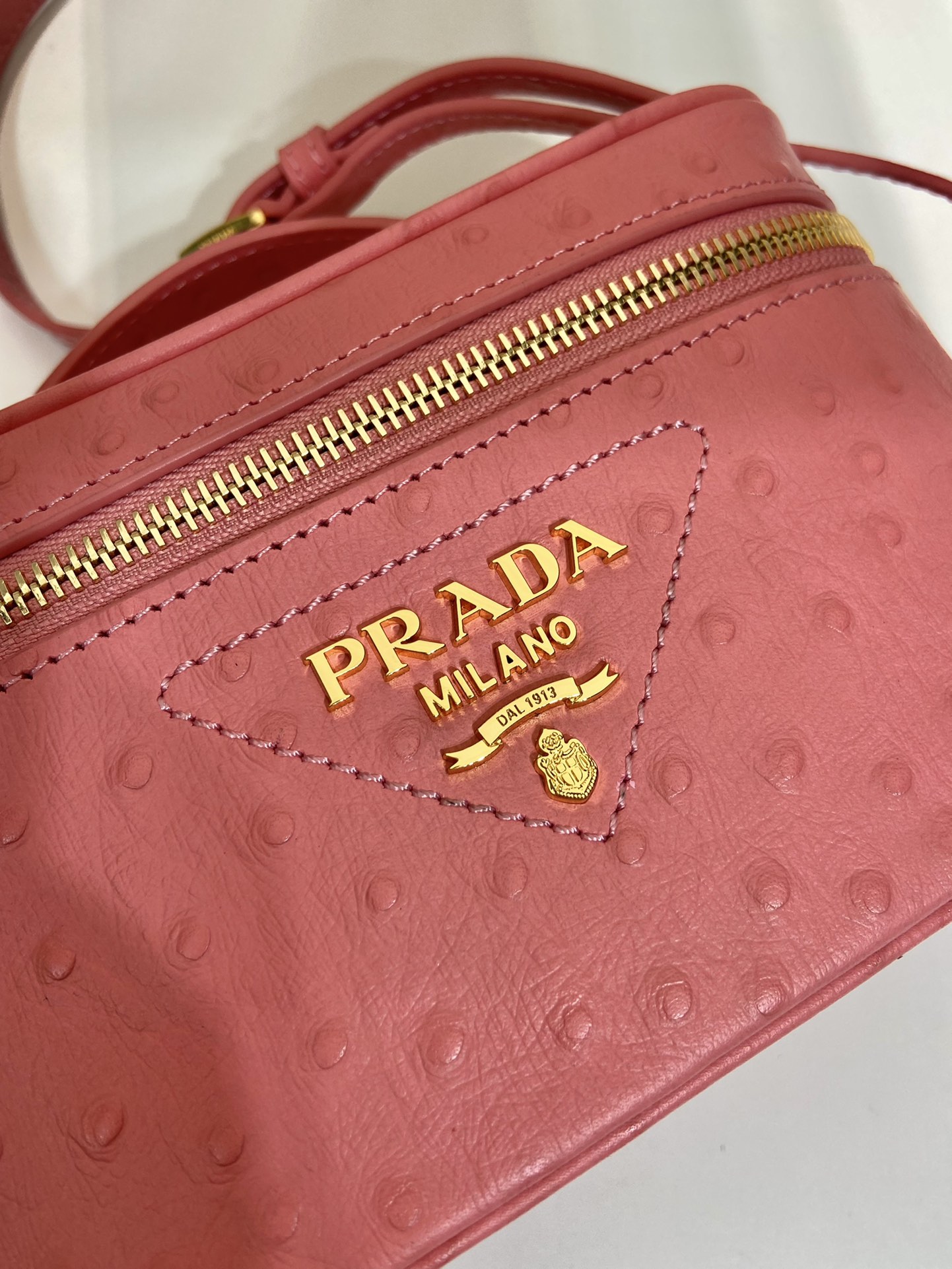 Pra*a leather mini-bag